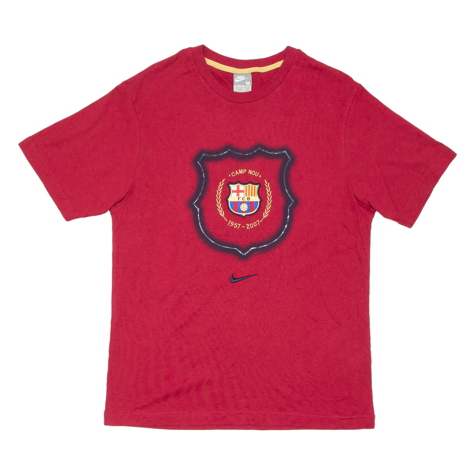 NIKE Football Mens T-Shirt Red M Refurbished - N/A refurbished available on Cerqular