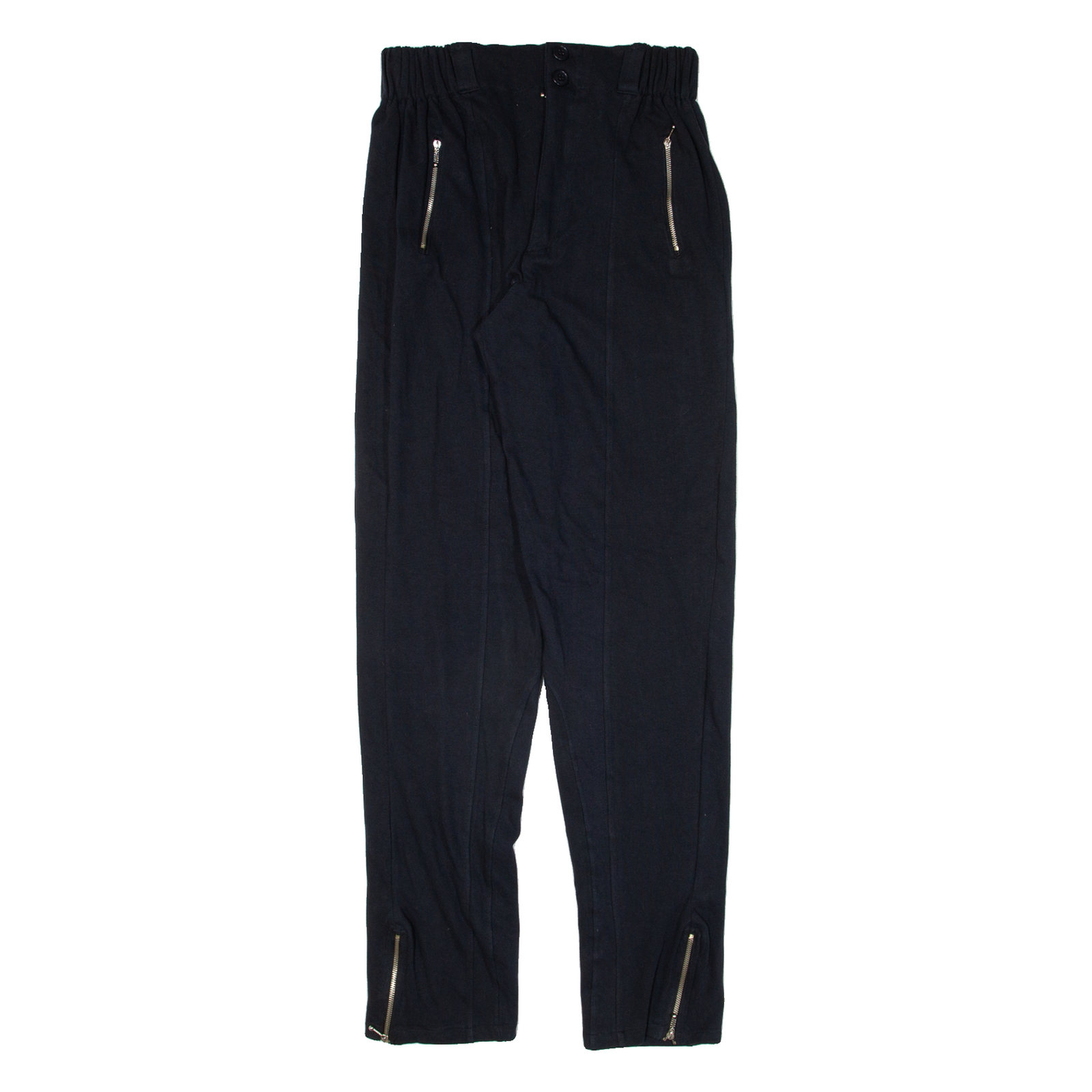 YELL-O Womens Trousers Black Slim Tapered W25 L30 Refurbished - N/A refurbished available on Cerqular