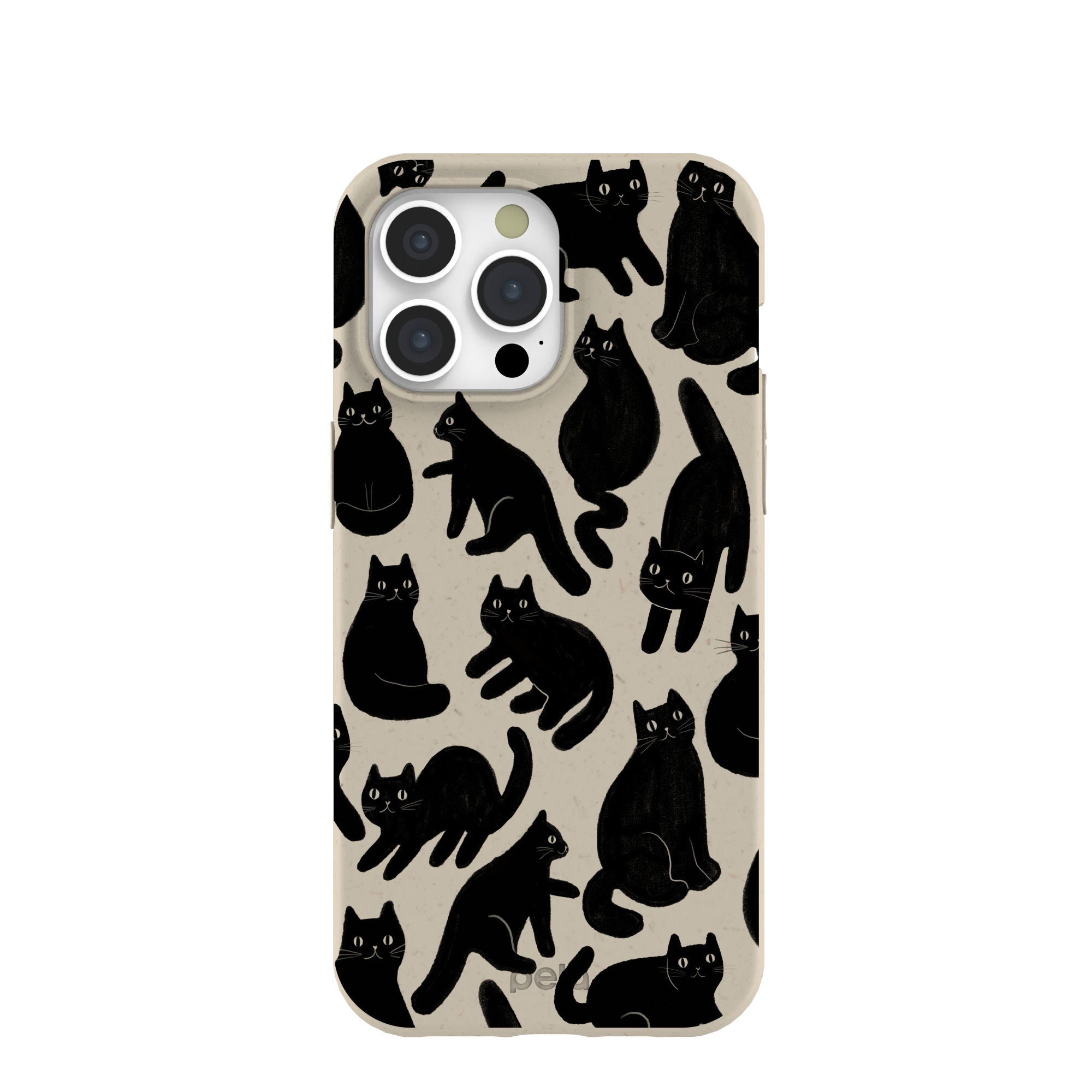 London Fog Night Meowers iPhone 15 Pro Max Case Refurbished - Pela Case refurbished available on Cerqular
