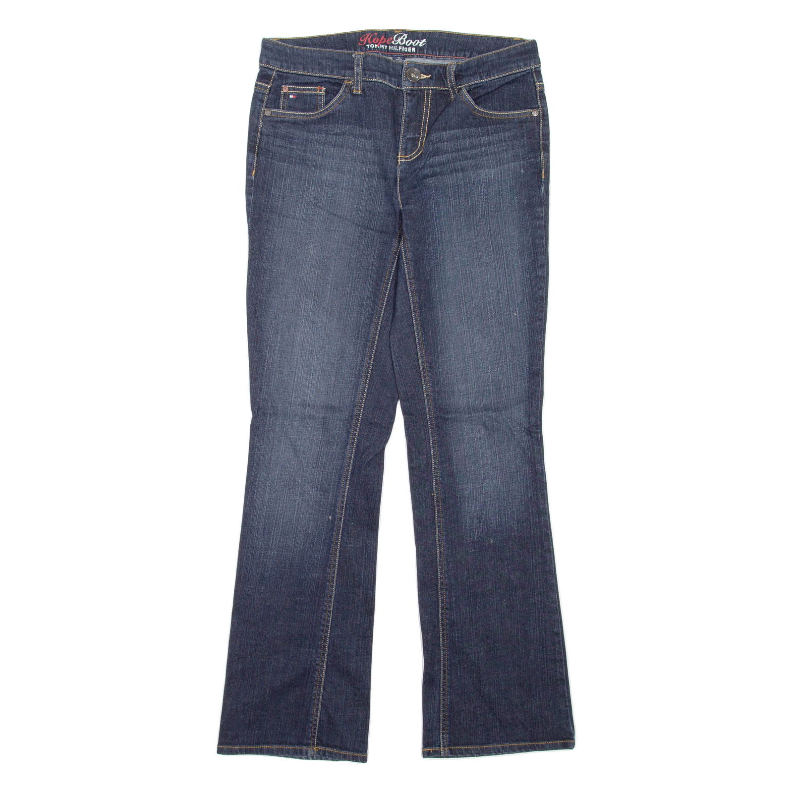 TOMMY HILFIGER Hope Womens Jeans Blue Regular Bootcut W30 L30 Refurbished - N/A refurbished available on Cerqular