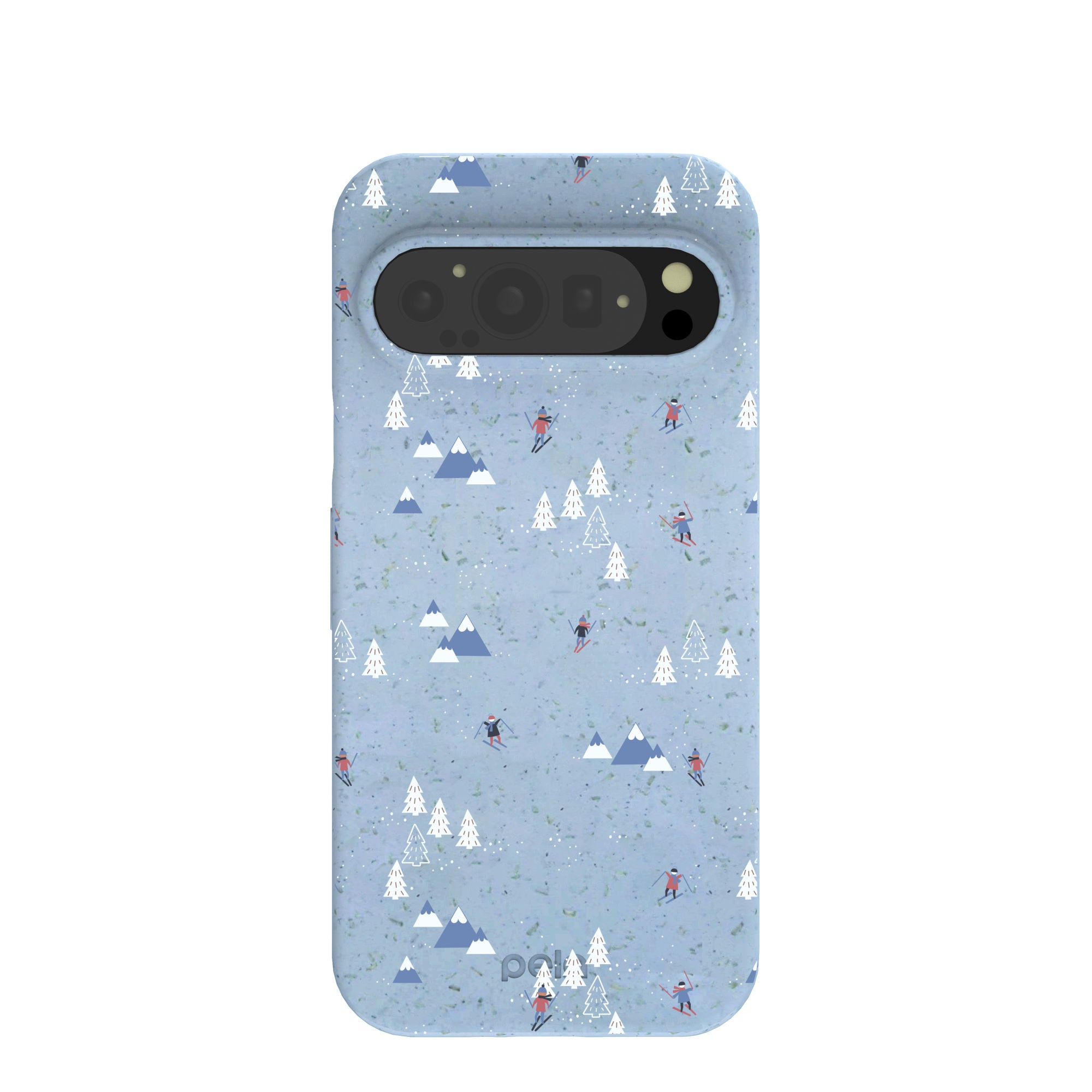 Powder Blue Ski Pass Google Pixel 9/9 Pro Case Refurbished - Pela Case refurbished available on Cerqular