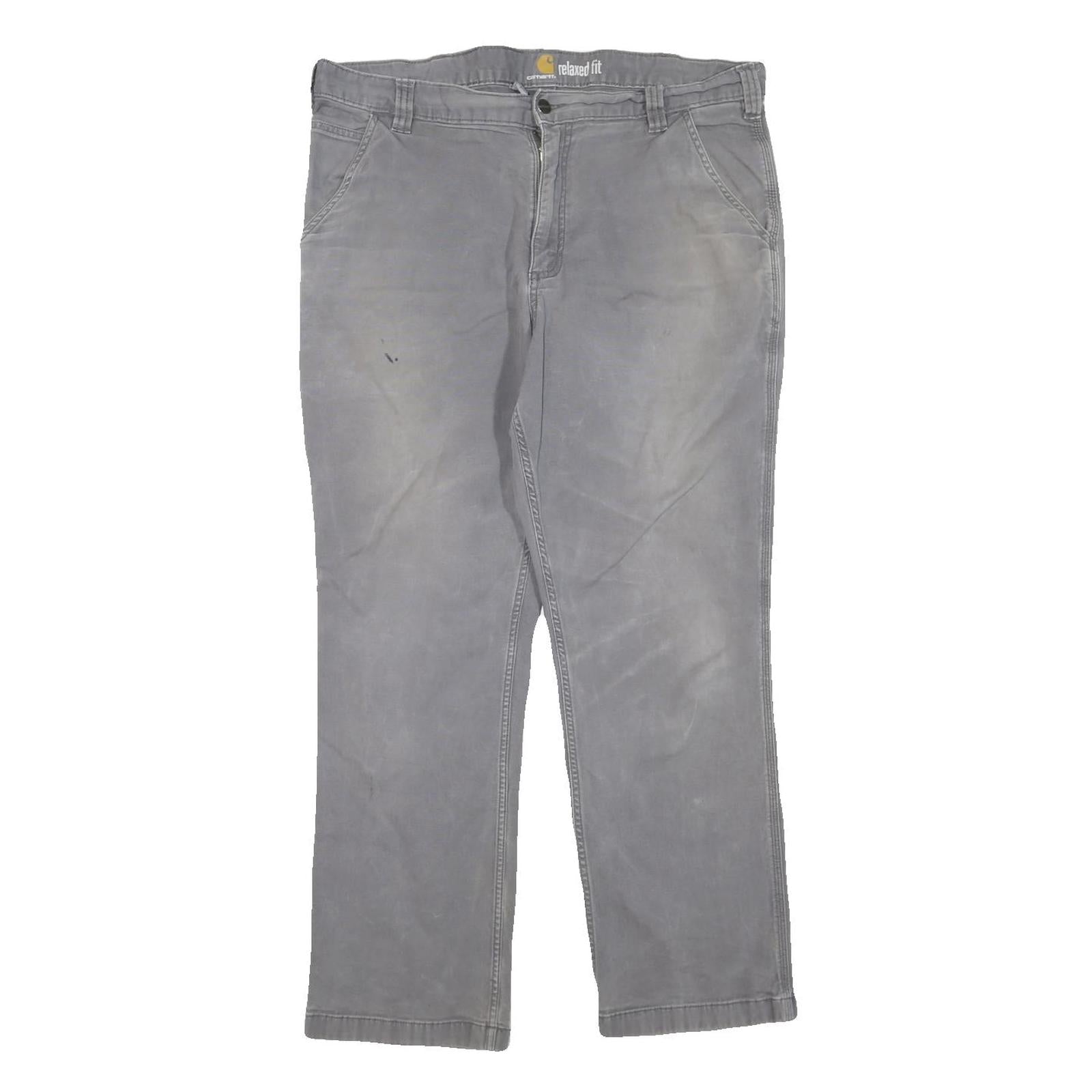 Buy CARHARTT Mens Cotton Blend Grey Regular Straight Trousers W38 L30 Workwear Zip Refurbished - $49.39 CARHARTT Mens Cotton Blend Grey Regular Straight Trousers W38 L30 Workwear Zip Refurbished - N/A refurbished available on Cerqular