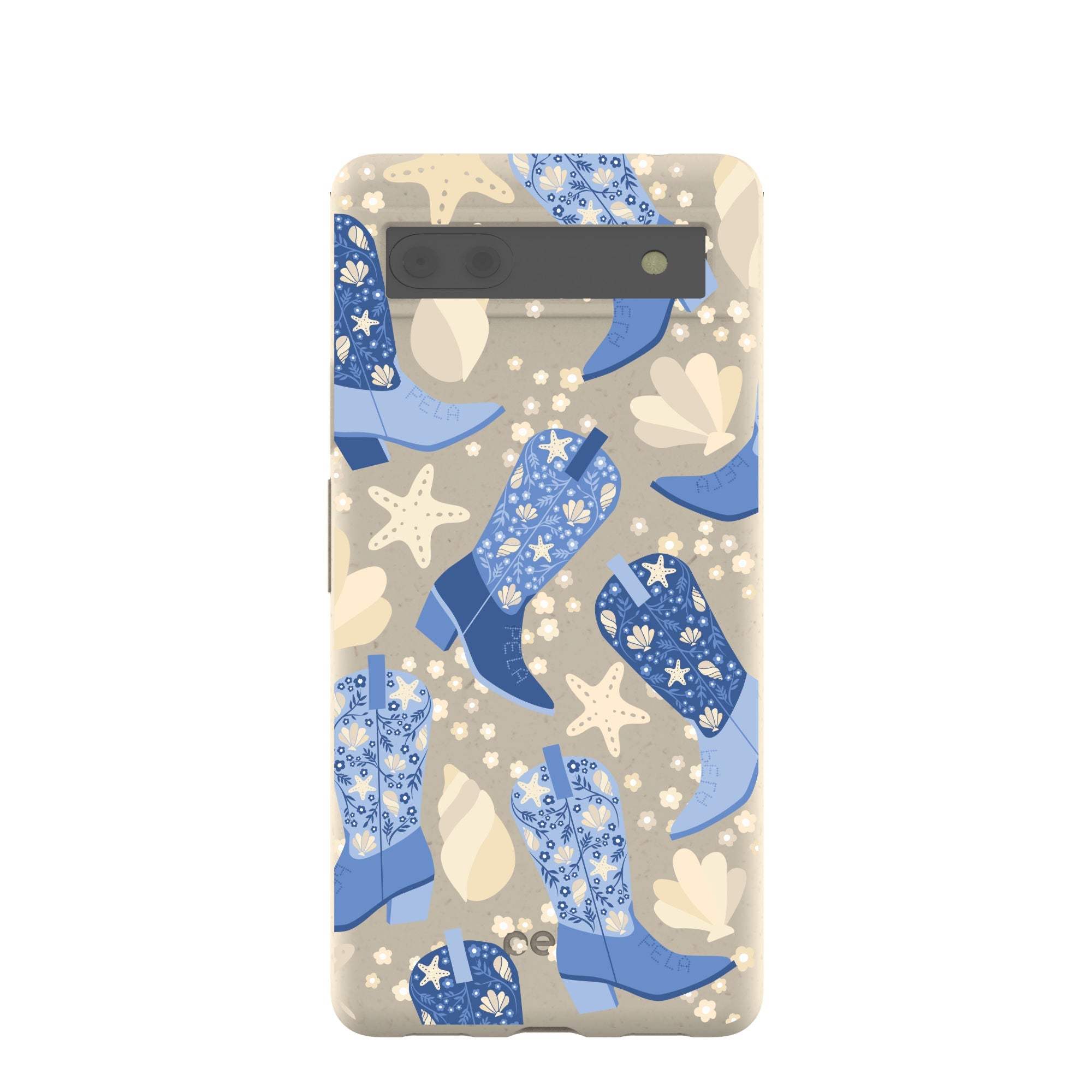 London Fog Shells and Boots Google Pixel 6a Case Refurbished - Pela Case refurbished available on Cerqular