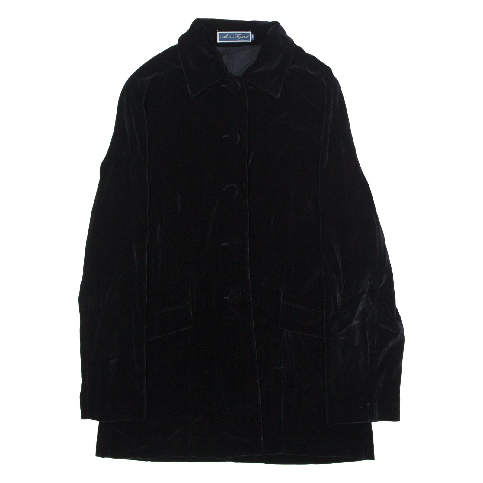 Buy ALAIN FIGARET Womens Trench Coat Black Velvet UK 10 Refurbished - $49.39 ALAIN FIGARET Womens Trench Coat Black Velvet UK 10 Refurbished - N/A refurbished available on Cerqular