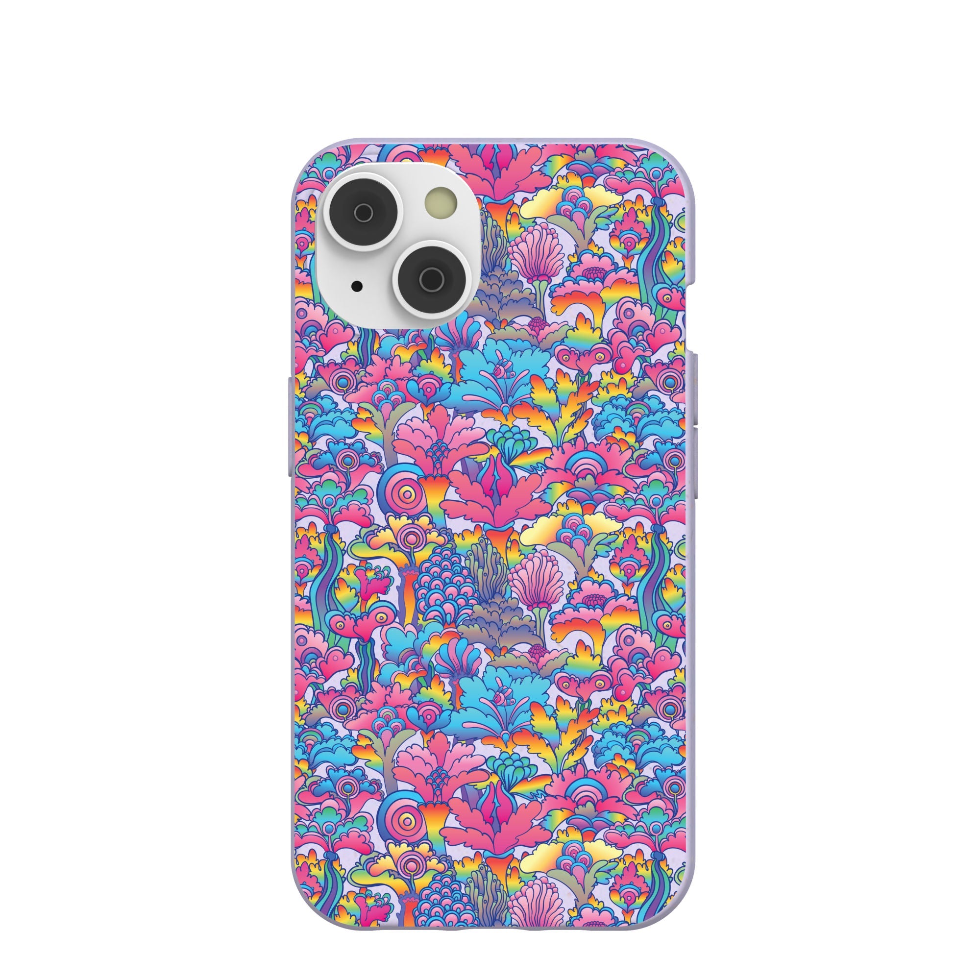 Lavender Wonderland iPhone 14/16e Case Refurbished - Pela Case refurbished available on Cerqular