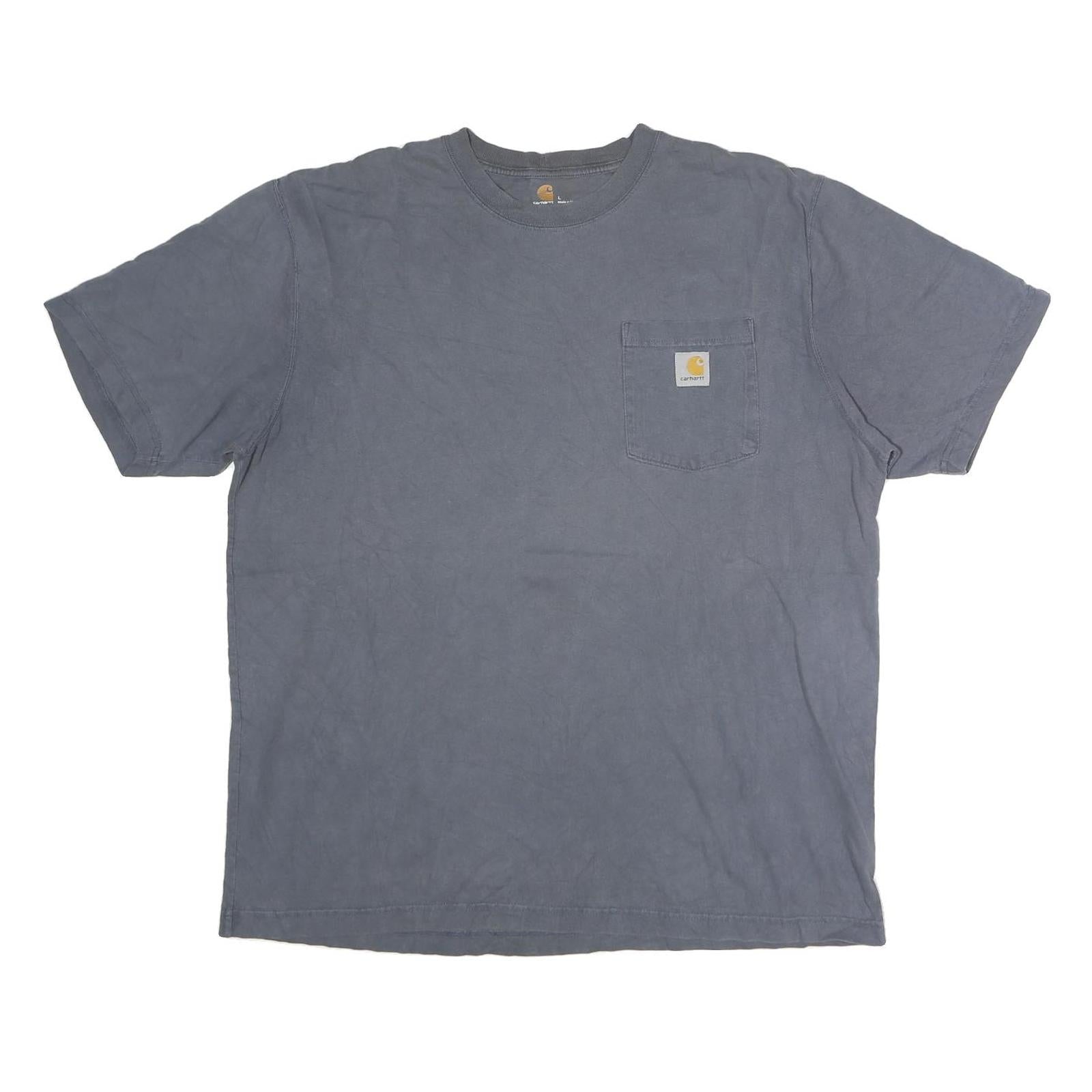 Buy CARHARTT Mens Blue Pocket T-Shirt L Short Sleeve Crew Neck Cotton Casual Refurbished - $28.59 CARHARTT Mens Blue Pocket T-Shirt L Short Sleeve Crew Neck Cotton Casual Refurbished - N/A refurbished available on Cerqular