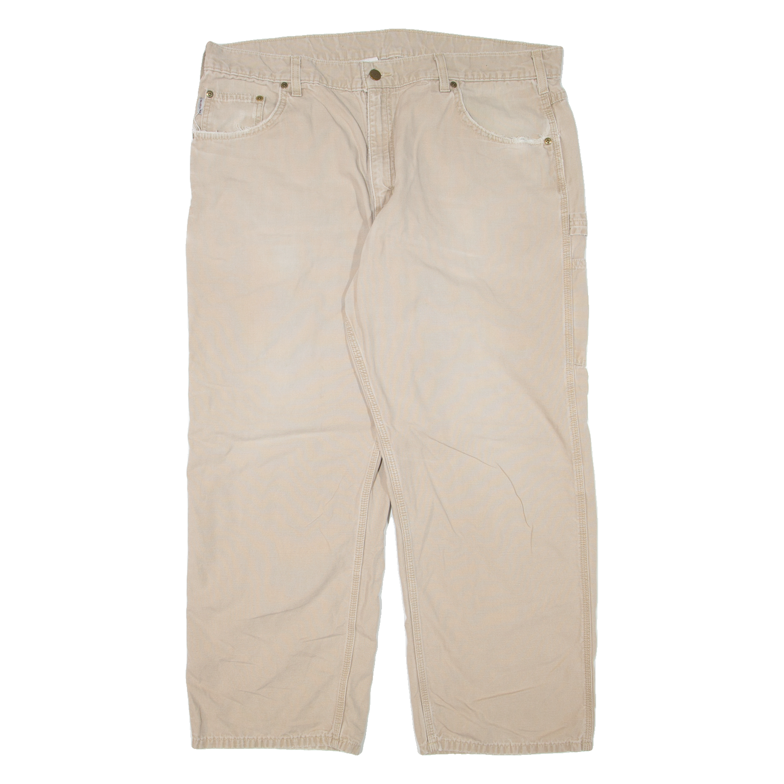 Buy CARHARTT Carpenter Workwear Mens Jeans Beige Loose Straight W39 L27 Refurbished - $44.19 CARHARTT Carpenter Workwear Mens Jeans Beige Loose Straight W39 L27 Refurbished - N/A refurbished available on Cerqular