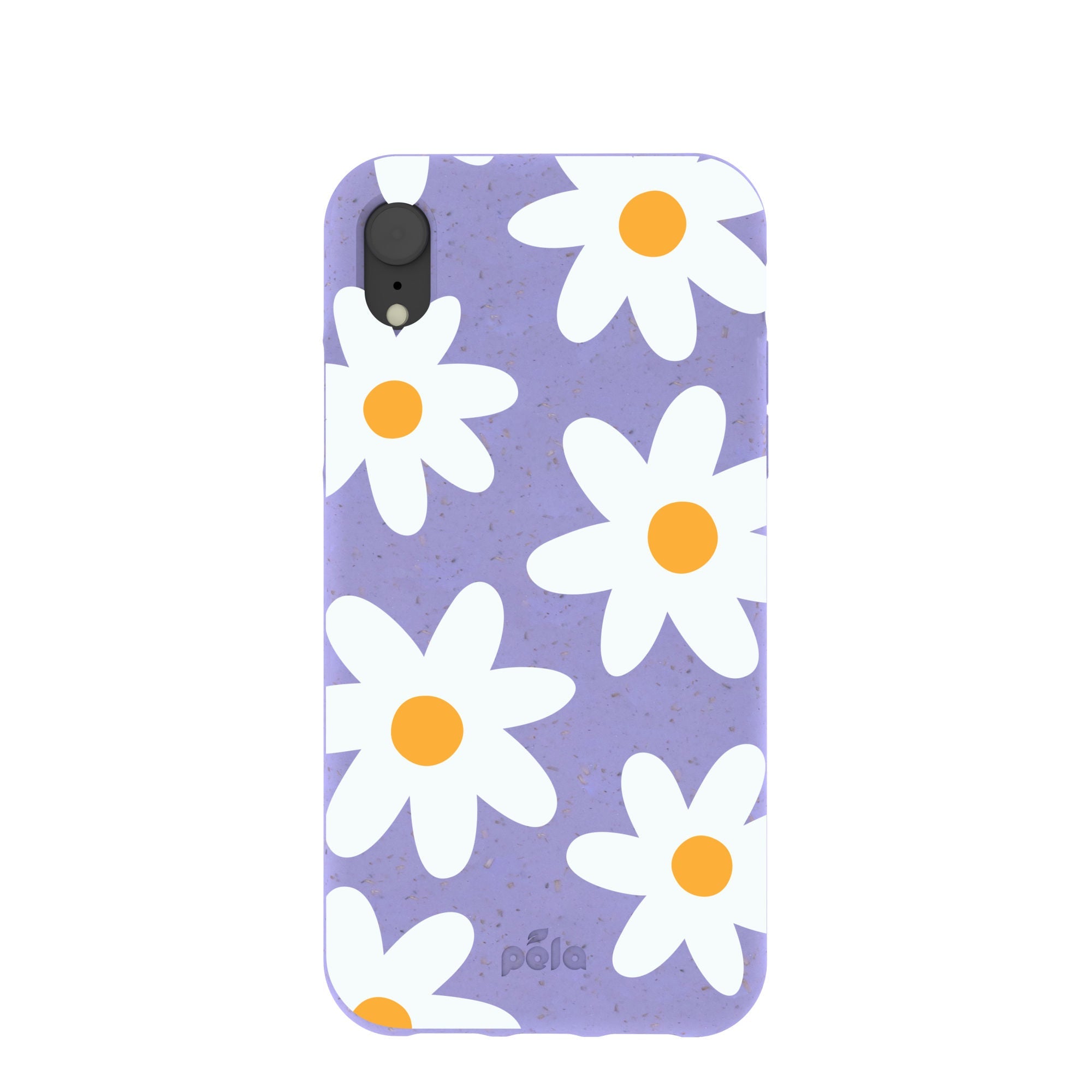 Lavender Daisy iPhone XR Case Refurbished - Pela Case refurbished available on Cerqular