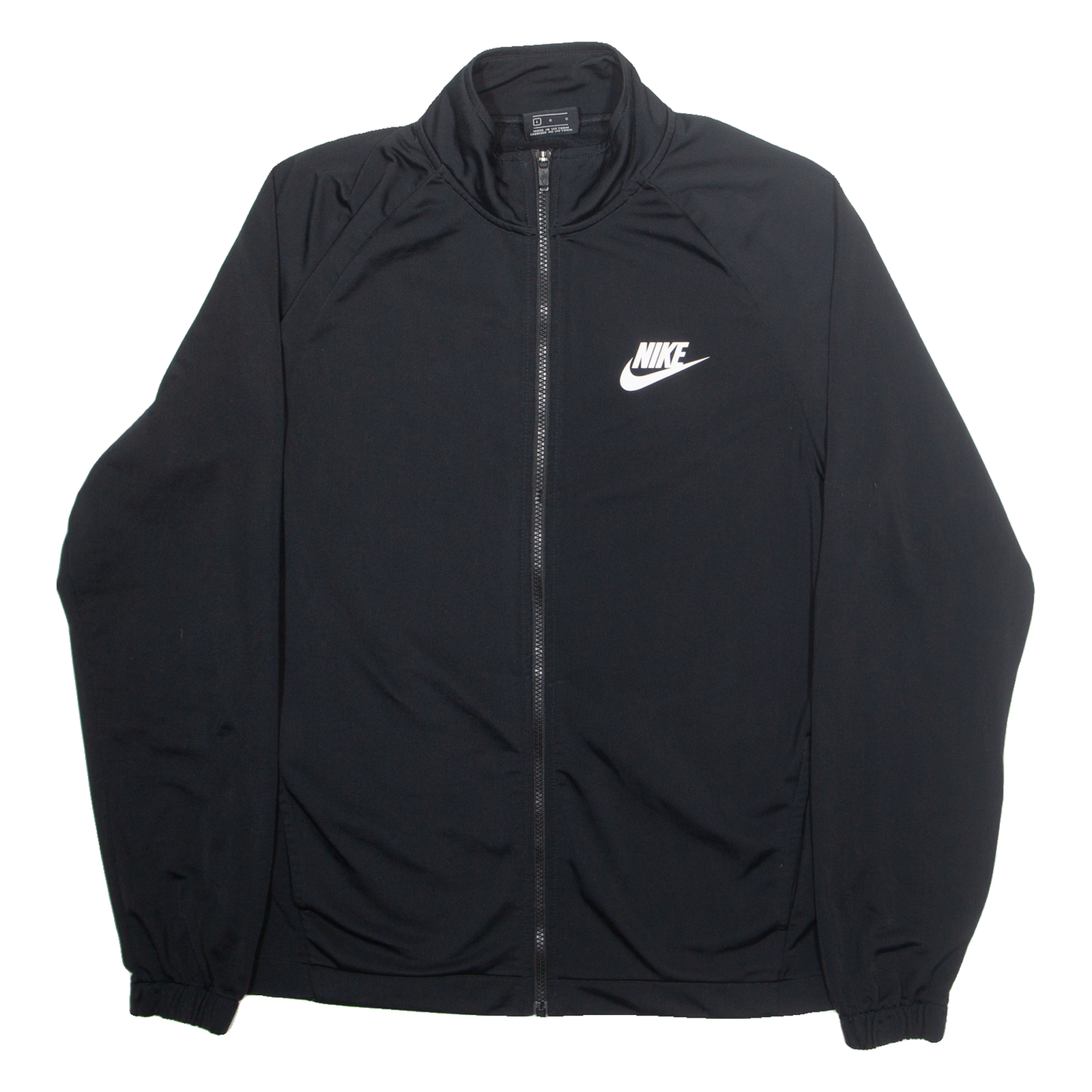 NIKE Mens Track Jacket Black L Refurbished - N/A refurbished available on Cerqular