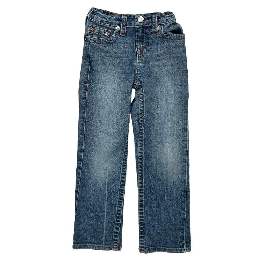 Age 6 True Religion Jeans - Small Blue Denim Refurbished - Thrifted (note: this is a term often used to describe second- refurbished available on Cerqular