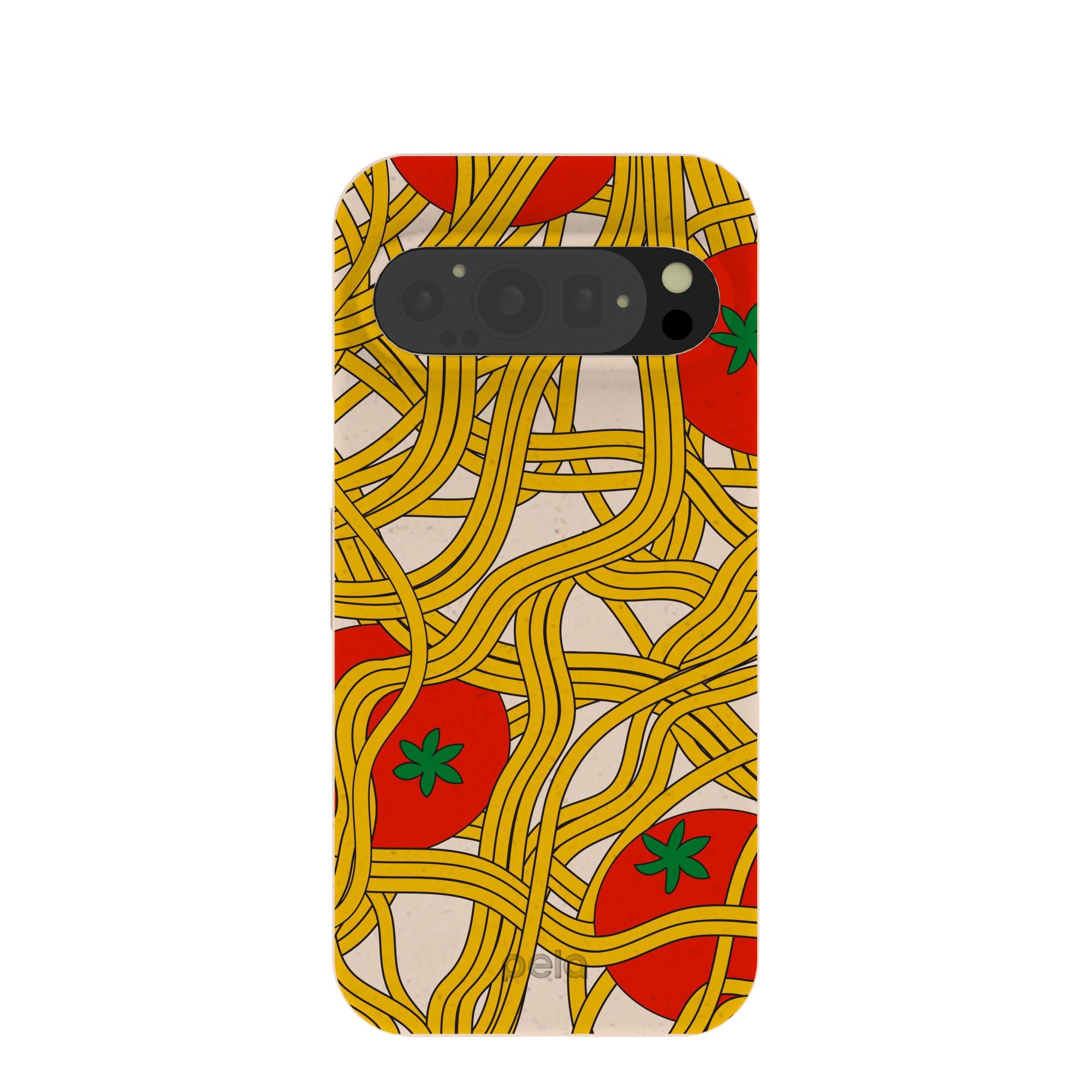 Seashell Spaghetti Splash Google Pixel 9/9 Pro Case Refurbished - Pela Case refurbished available on Cerqular