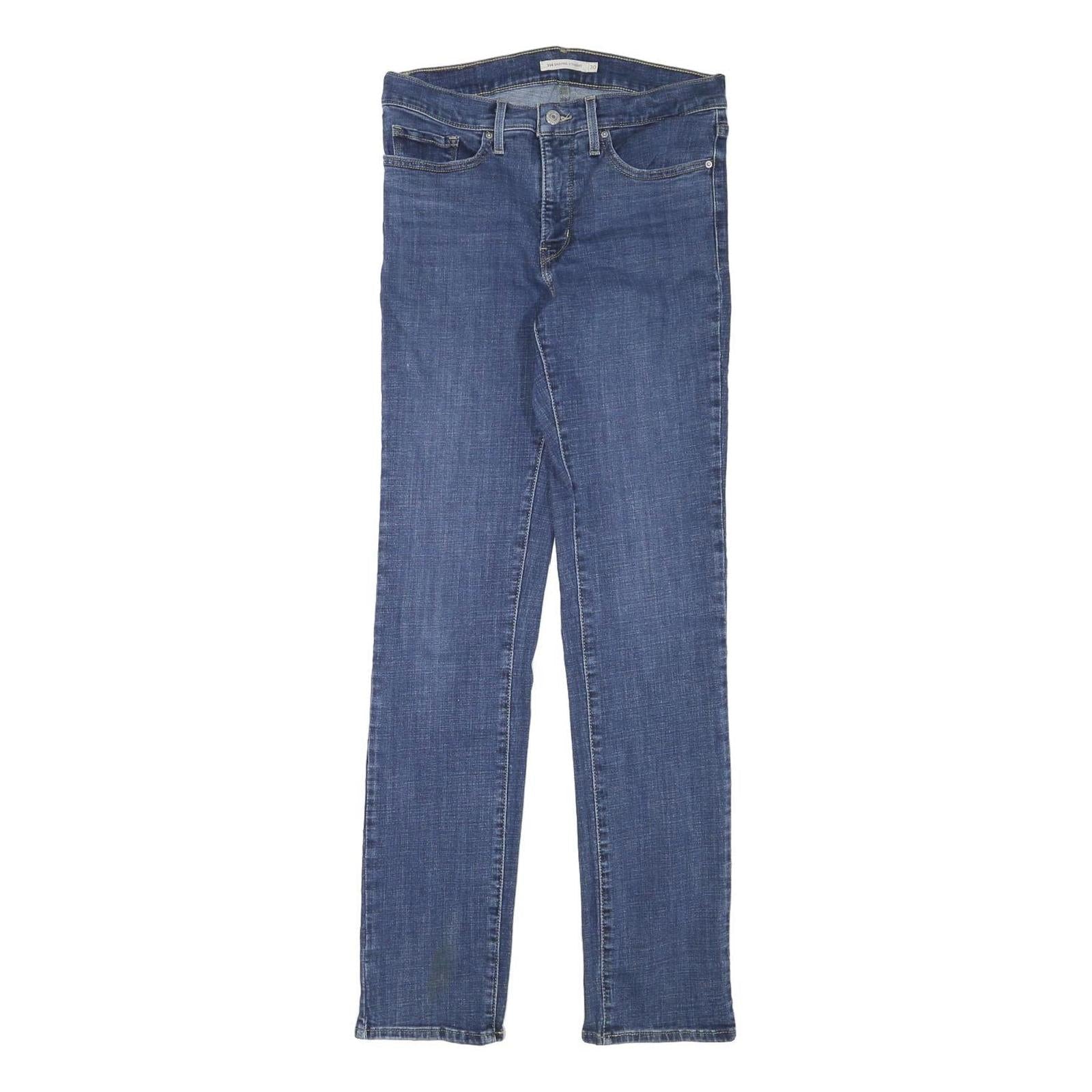 LEVI'S 314 Womens Jeans Blue Slim Skinny Denim Medium W31 L32 Stylish Refurbished - N/A refurbished available on Cerqular