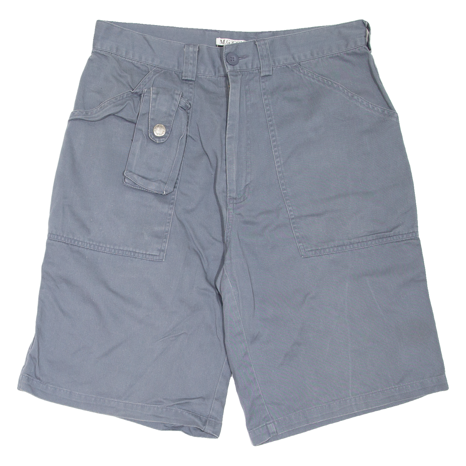 M.G COMPANY Mens Workwear Shorts Grey S W29 Refurbished - N/A refurbished available on Cerqular
