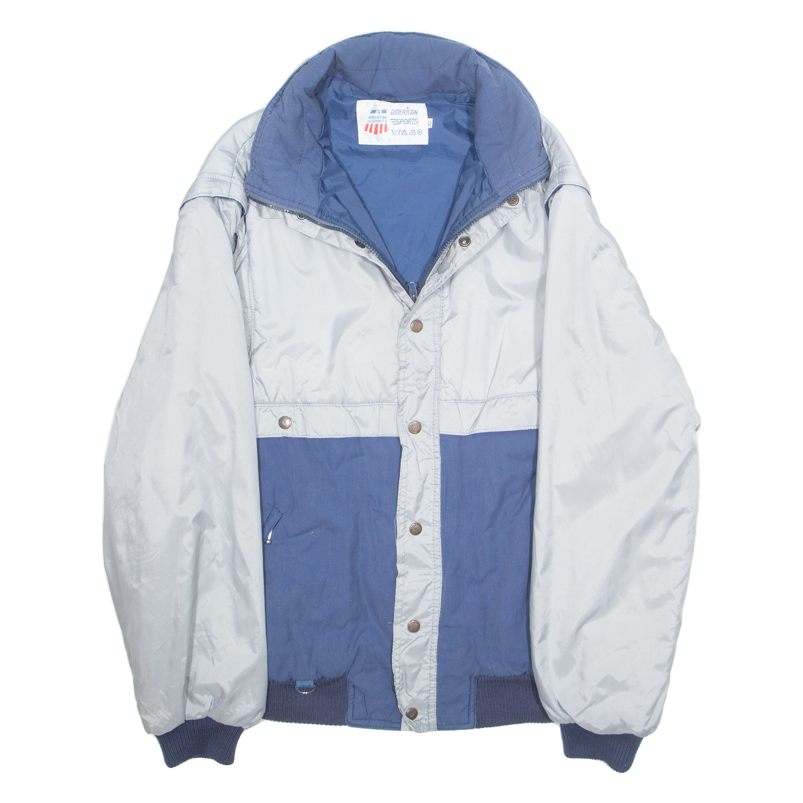 AMERICAN SPORTS Mens Jacket Grey USA XL Refurbished - N/A refurbished available on Cerqular