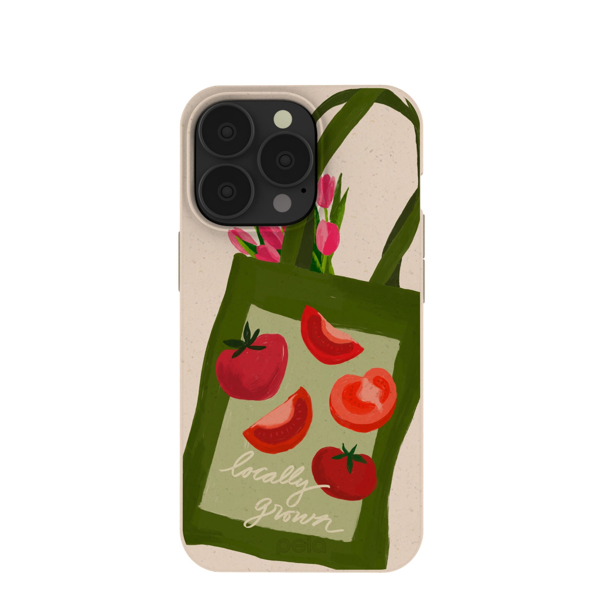 Seashell Market Tote iPhone 13 Pro Case Refurbished - Pela Case refurbished available on Cerqular