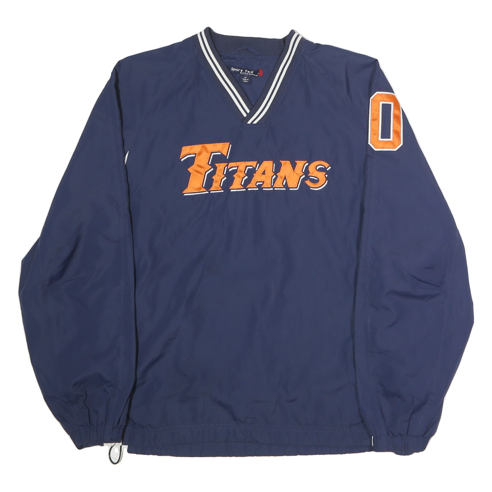 SPORT-TEK Mens Blue Titans Printed V-Neck M Sweatshirt Pullover Polyester Refurbished - N/A refurbished available on Cerqular
