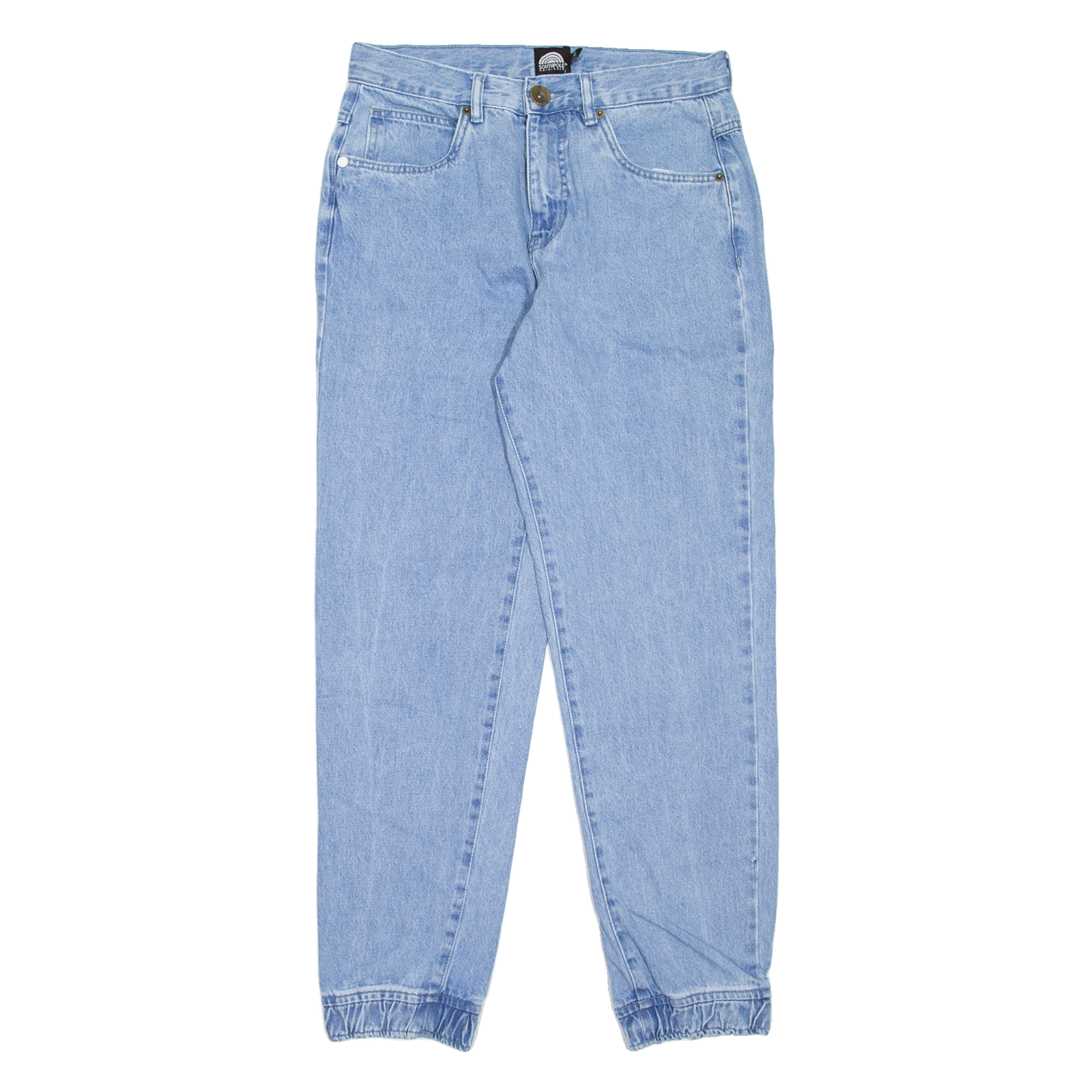 SOUTHPOLE Womens Jeans Blue Regular Mom W31 L30 Refurbished - N/A refurbished available on Cerqular