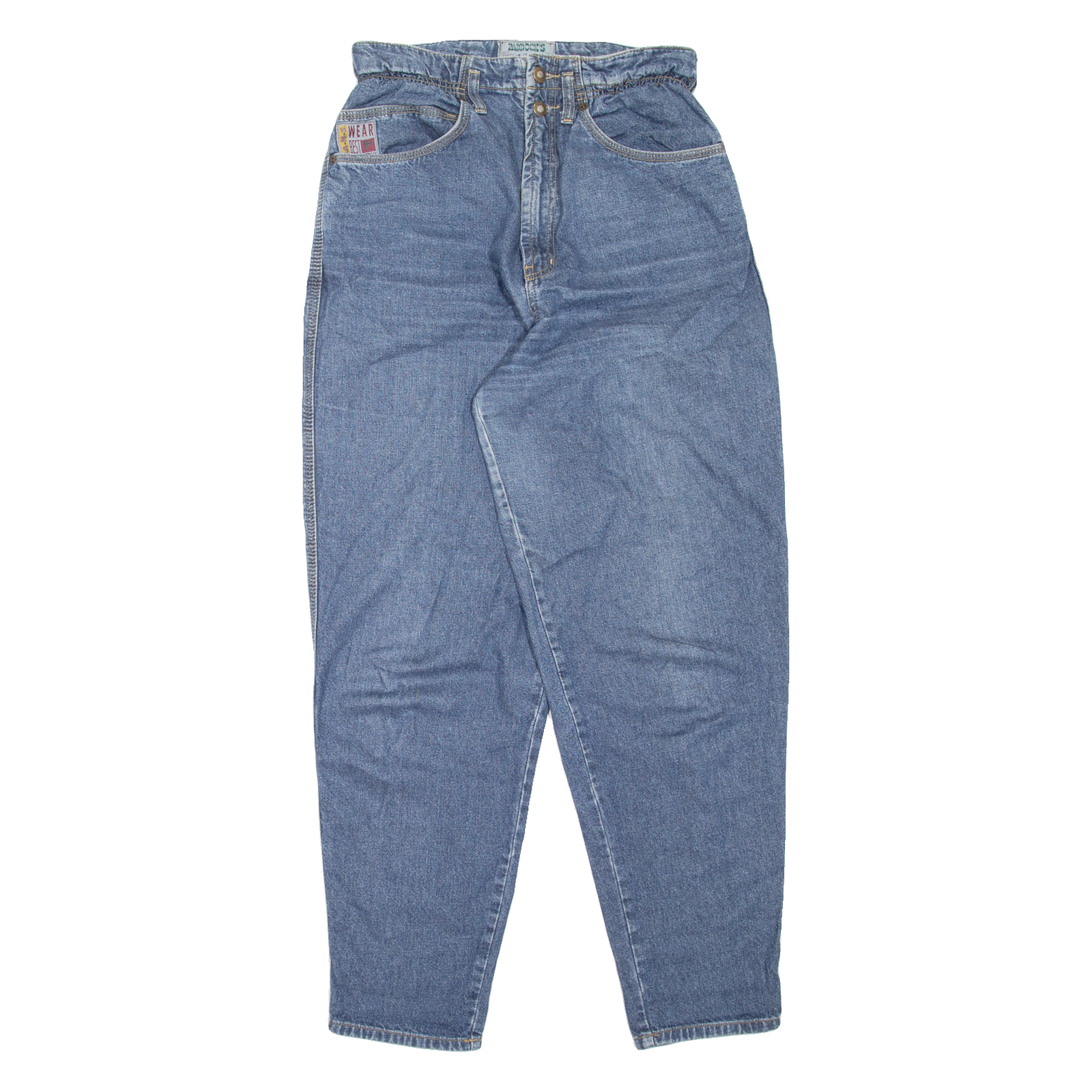 PADDOCK'S Womens Jeans Blue Regular Mom W29 L30 Refurbished - N/A refurbished available on Cerqular