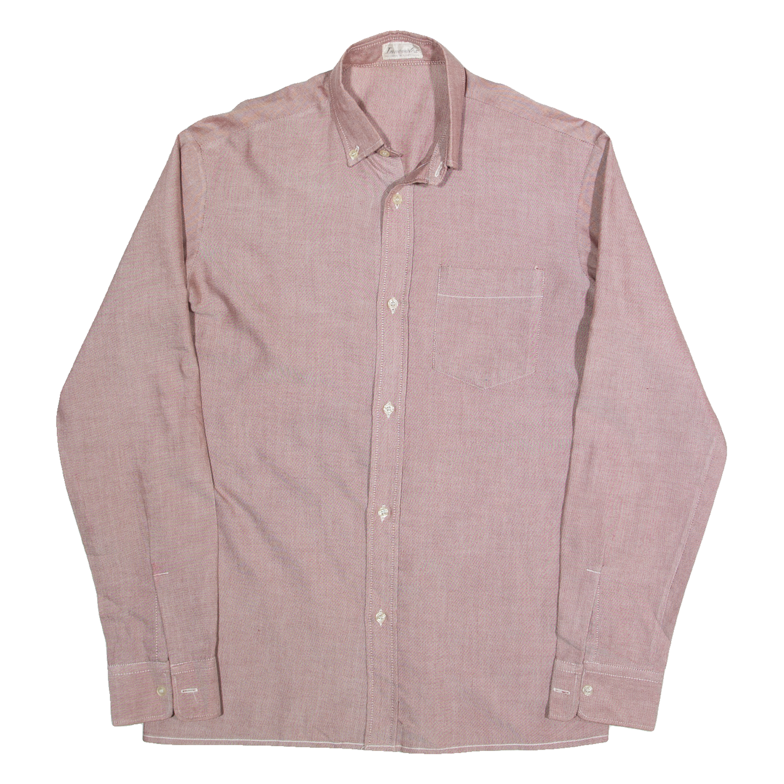 INNOVATEX Mens Plain Shirt Red S Refurbished - N/A refurbished available on Cerqular