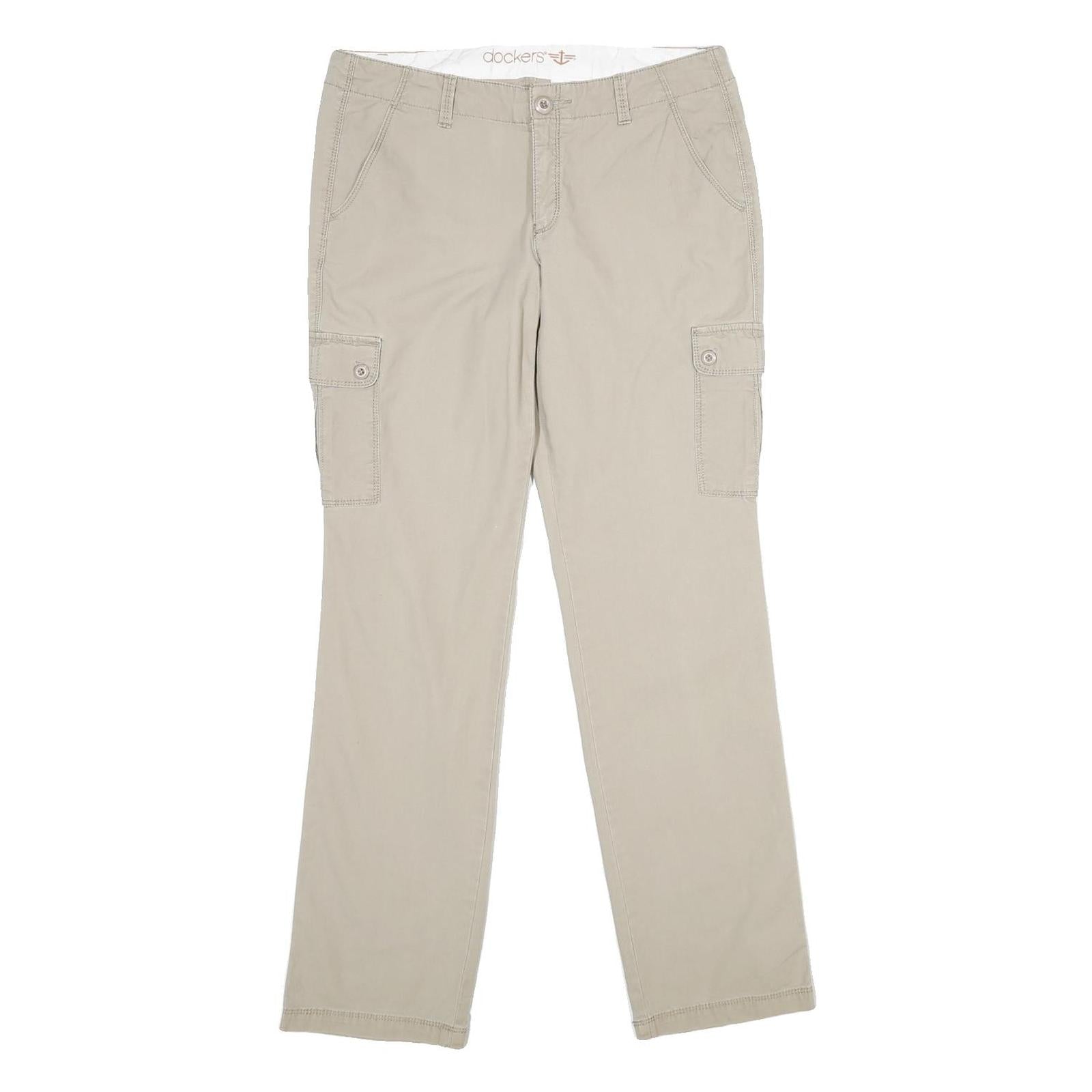 Buy DOCKERS Womens Cotton Blend Beige Regular Cargo Trousers W32 L32 Classic Fit Refurbished - $33.79 DOCKERS Womens Cotton Blend Beige Regular Cargo Trousers W32 L32 Classic Fit Refurbished - N/A refurbished available on Cerqular