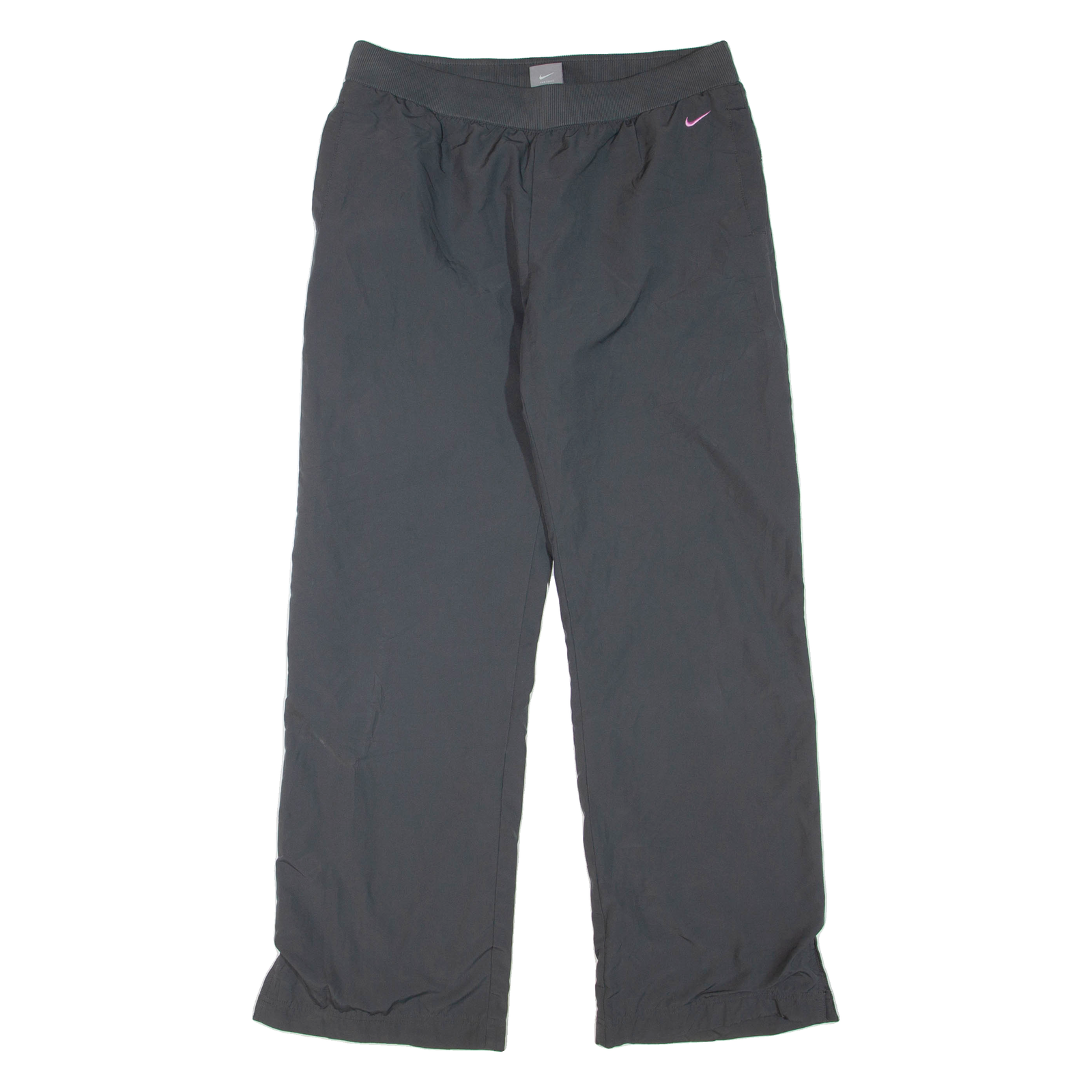 NIKE Womens Track Pants Grey Straight M W32 L32 Refurbished - N/A refurbished available on Cerqular
