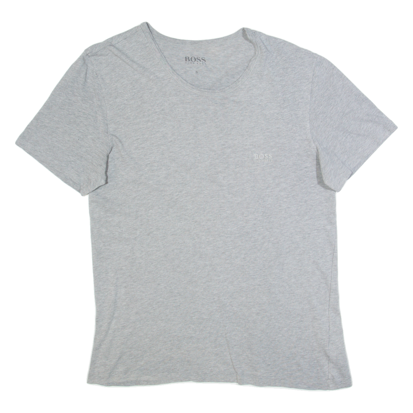 HUGO BOSS Mens T-Shirt Grey S Refurbished - N/A refurbished available on Cerqular