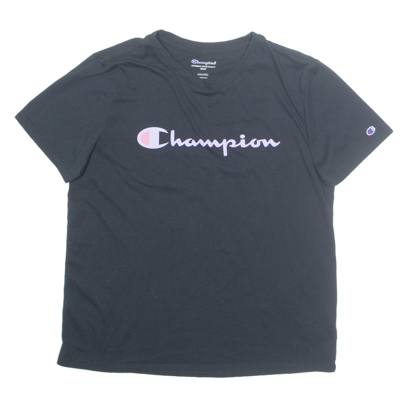 CHAMPION Womens T-Shirt Black M Refurbished - N/A refurbished available on Cerqular