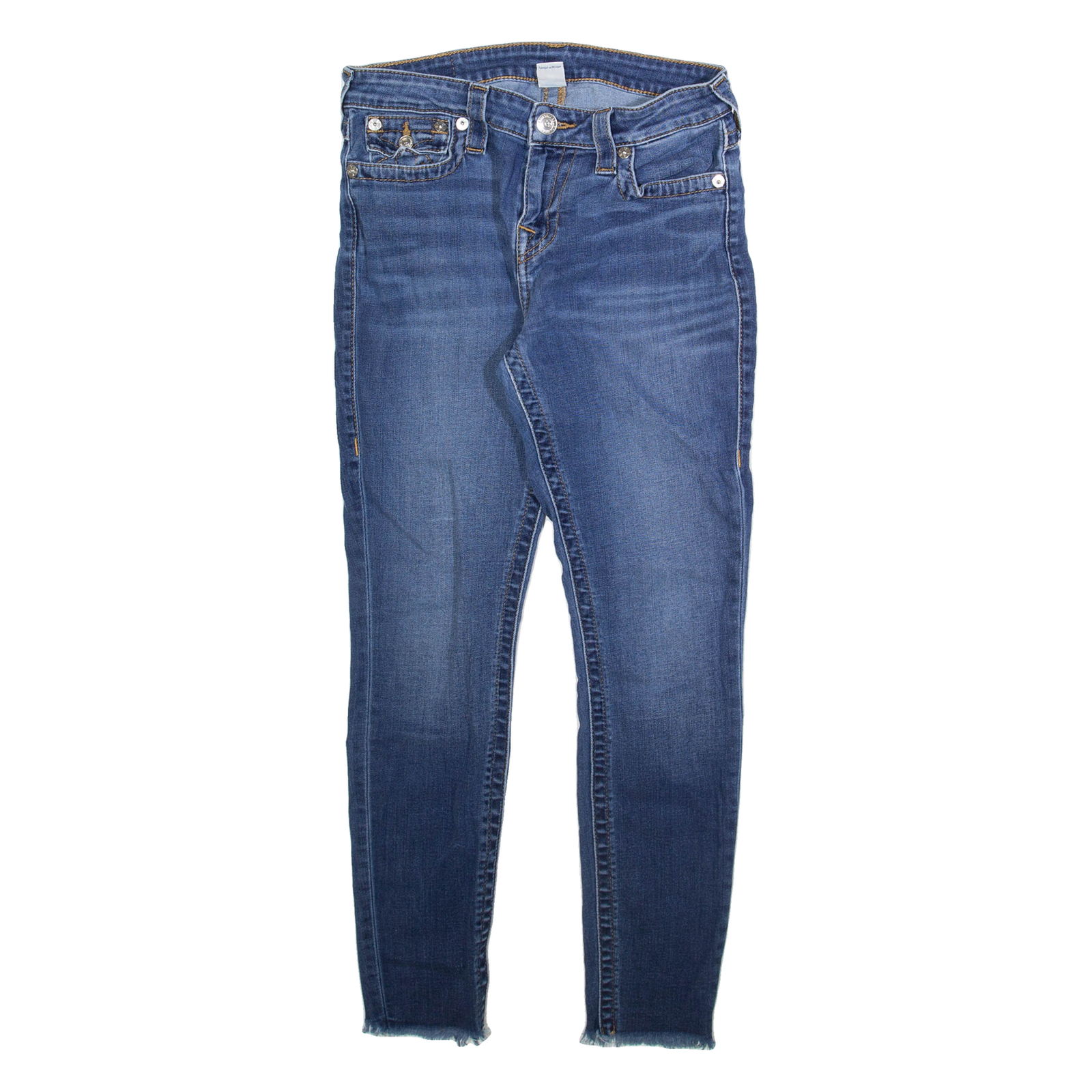 TRUE RELIGION Womens Jeans Blue Slim Skinny W28 L27 Refurbished - N/A refurbished available on Cerqular