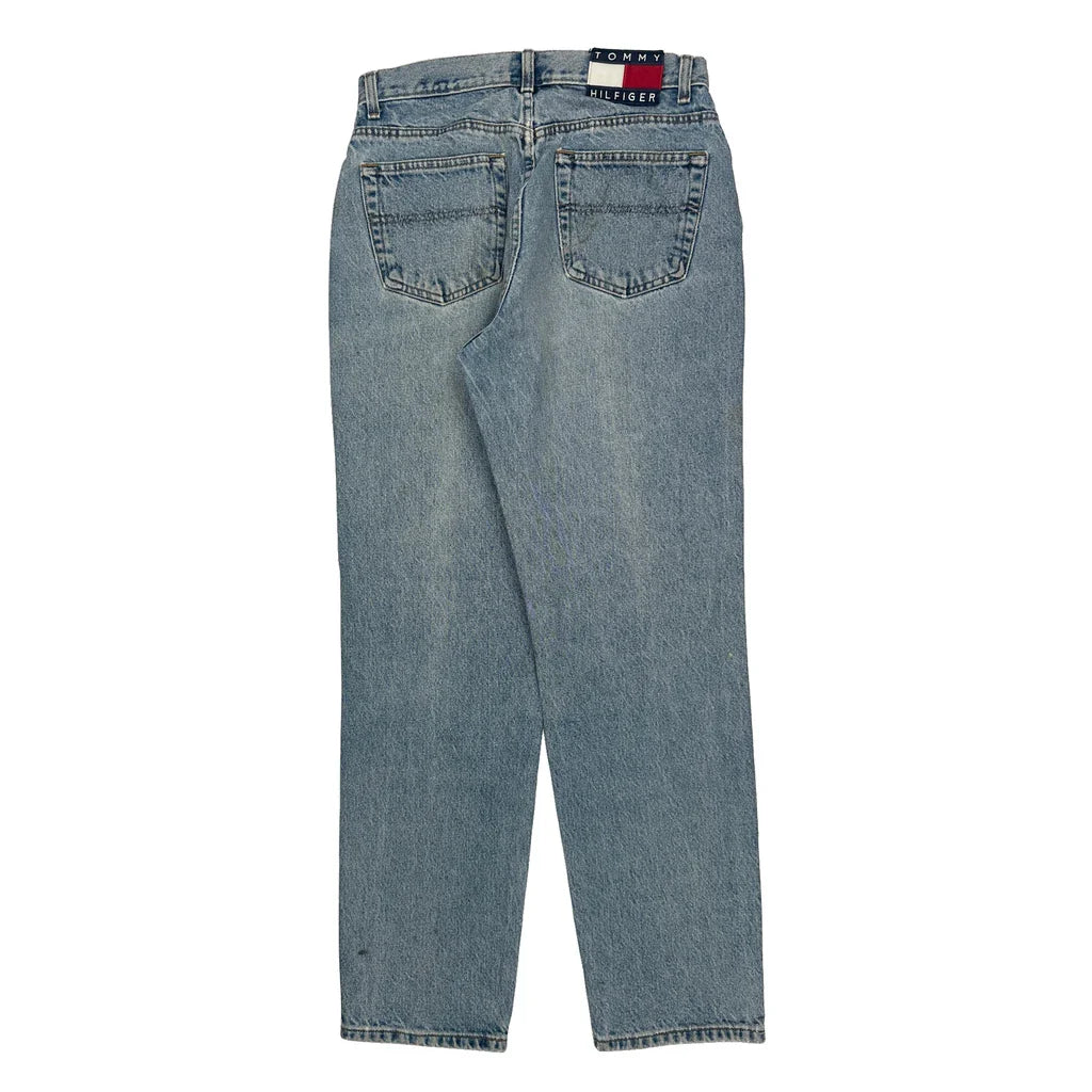 Tommy Hilfiger Jeans - 29W 30L Light Wash Denim Refurbished - Thrifted (note: this is a term often used to describe second- refurbished available on Cerqular