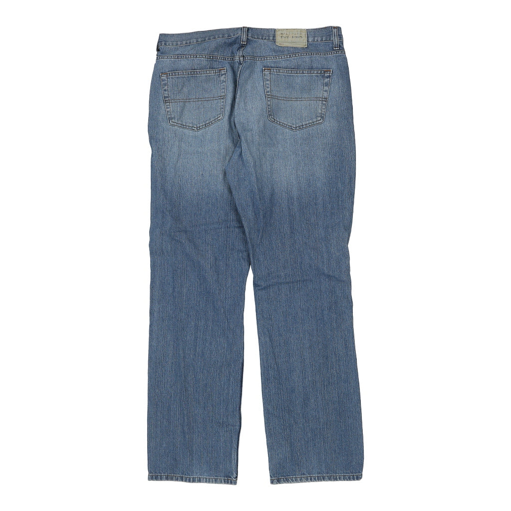 Buy Tommy Hilfiger Jeans - 36W 34L Blue Cotton Blend Refurbished - $42.20 Tommy Hilfiger Jeans - 36W 34L Blue Cotton Blend Refurbished - Thrifted (note: this is a term often used to describe second- refurbished available on Cerqular