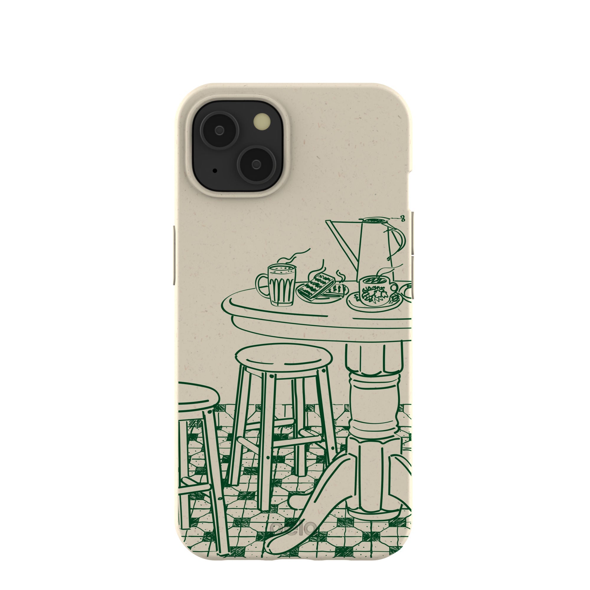 London Fog Brunch iPhone 13 Case Refurbished - Pela Case refurbished available on Cerqular