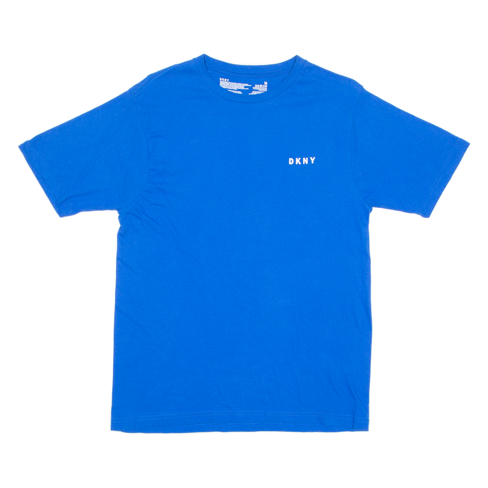 DKNY Mens T-Shirt Blue Crew Neck M Refurbished - N/A refurbished available on Cerqular