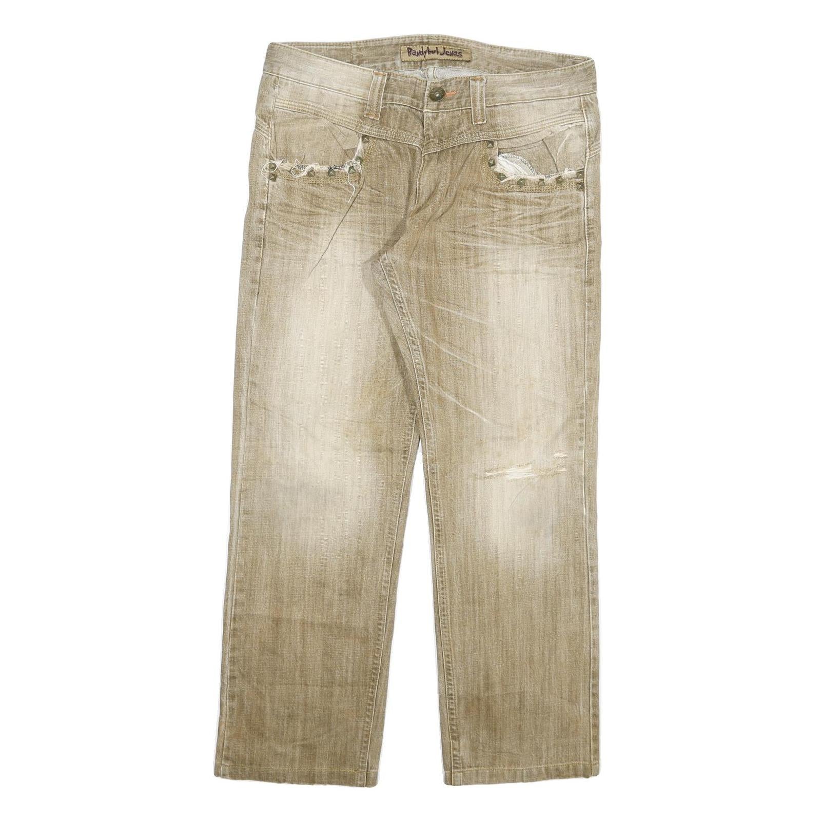 Buy BANDYBUL Mens Jeans Beige Regular Straight Denim Light W35 L29 Cotton Blend Zip Refurbished - $20.79 BANDYBUL Mens Jeans Beige Regular Straight Denim Light W35 L29 Cotton Blend Zip Refurbished - N/A refurbished available on Cerqular
