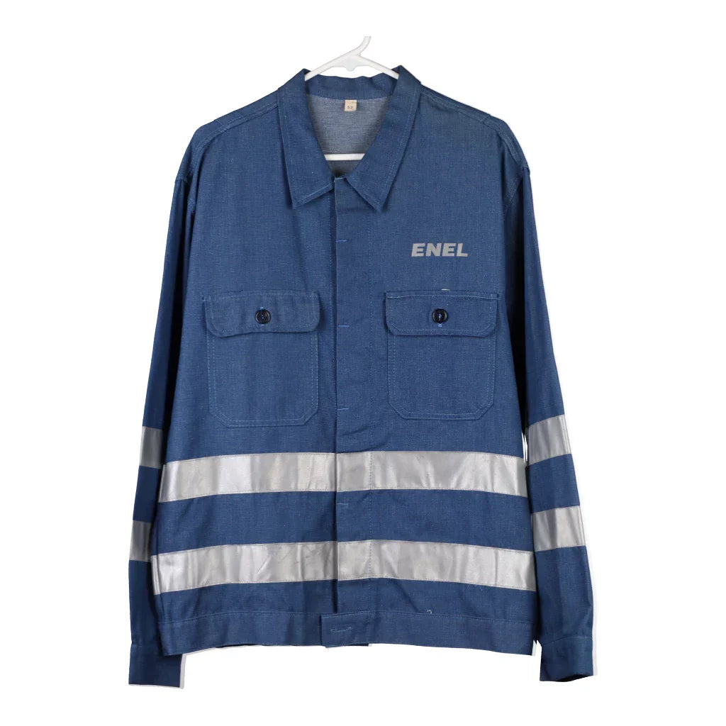 Buy Unbranded Jacket - 4XL Blue Cotton Refurbished - $49.57 Unbranded Jacket - 4XL Blue Cotton Refurbished - Thrifted (note: this is a term often used to describe second- refurbished available on Cerqular