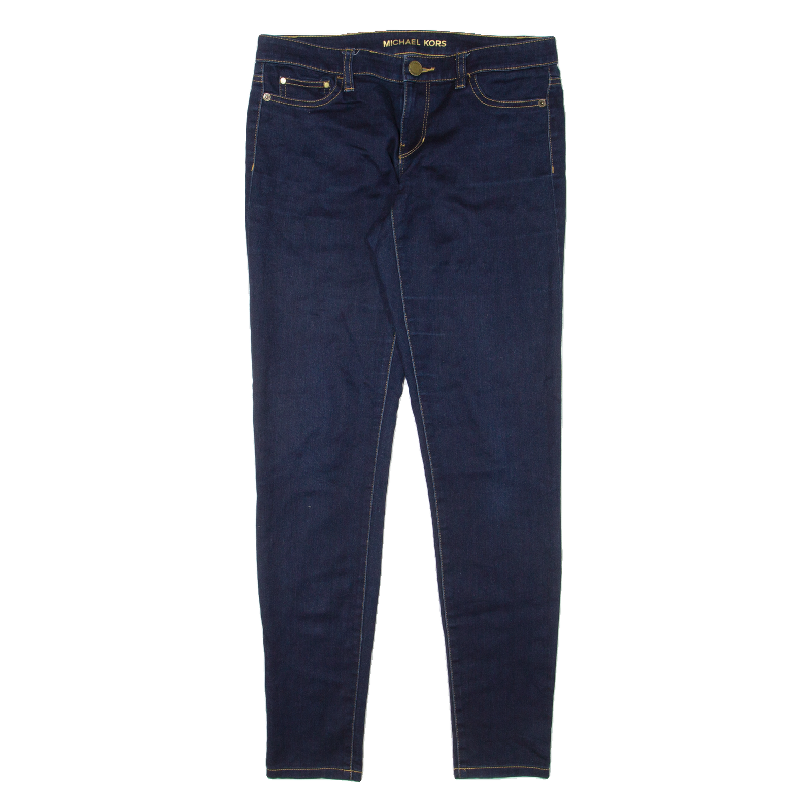 MICHAEL KORS Womens Jeans Blue Slim Skinny Denim W29 L30 Refurbished - N/A refurbished available on Cerqular