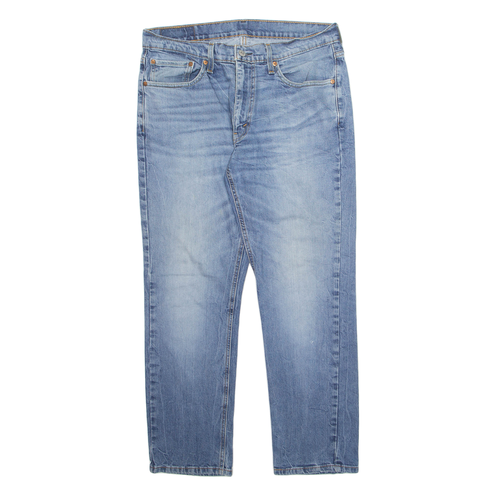 LEVI'S 541 Jeans Mens Blue Athletic Tapered Stone Wash W32 L29 Refurbished - N/A refurbished available on Cerqular