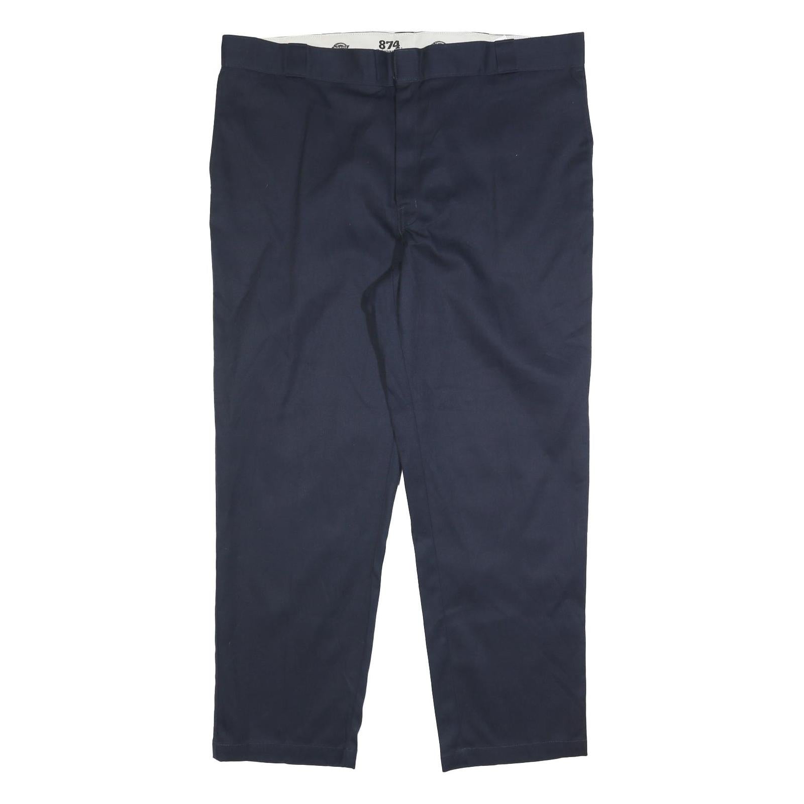 Buy DICKIES Mens Cotton Blend Navy Blue Regular Fit Straight Trousers W44 L32 Refurbished - $42.89 DICKIES Mens Cotton Blend Navy Blue Regular Fit Straight Trousers W44 L32 Refurbished - N/A refurbished available on Cerqular