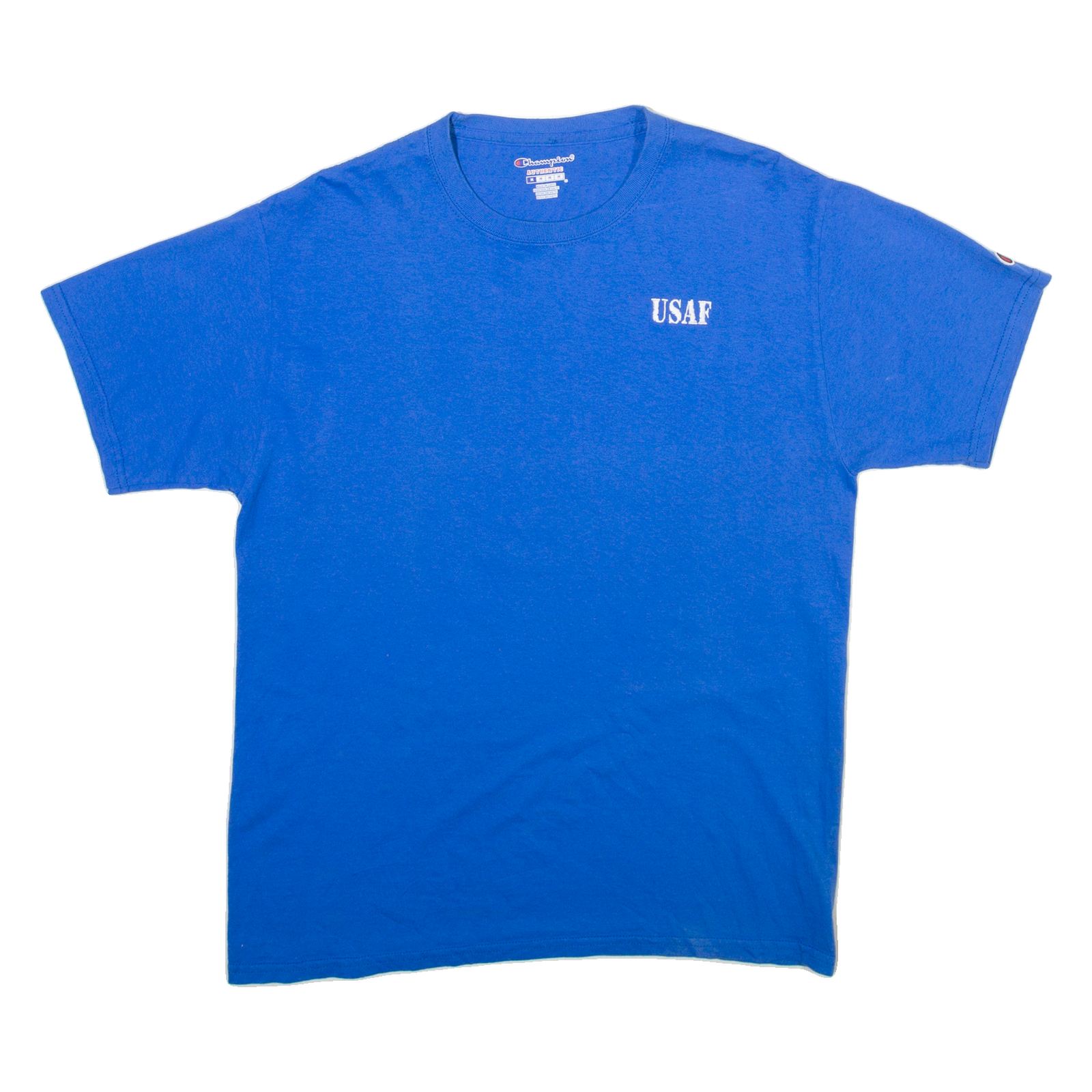 CHAMPION Mens T-Shirt Blue M Refurbished - N/A refurbished available on Cerqular