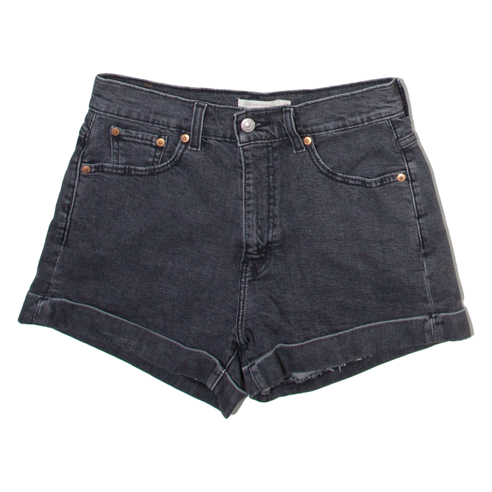 LEVI'S Womens Denim Shorts Grey S W28 Refurbished - N/A refurbished available on Cerqular