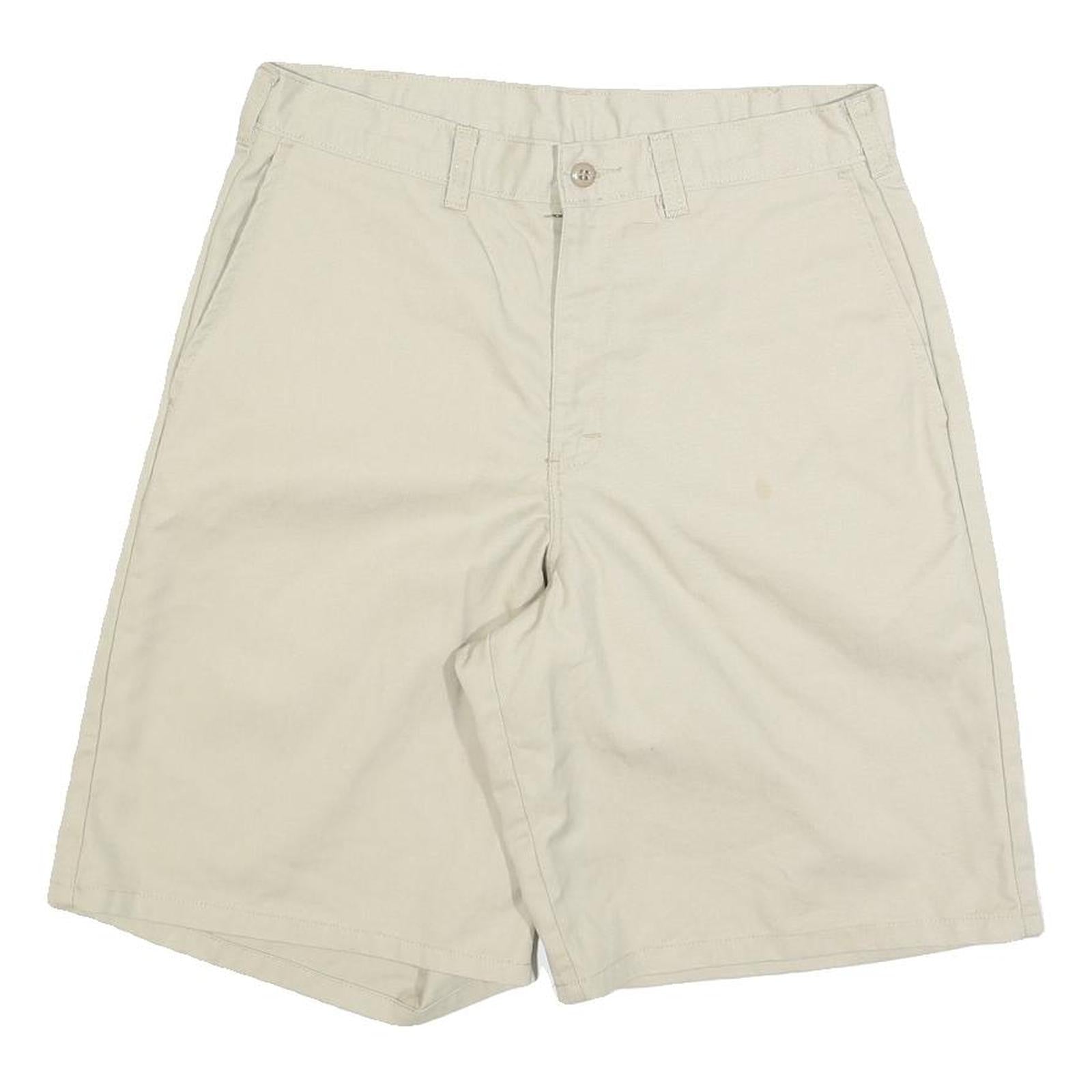 DICKIES Mens Shorts Beige Casual Plain M W32 Comfortable Cotton Blend Refurbished - N/A refurbished available on Cerqular