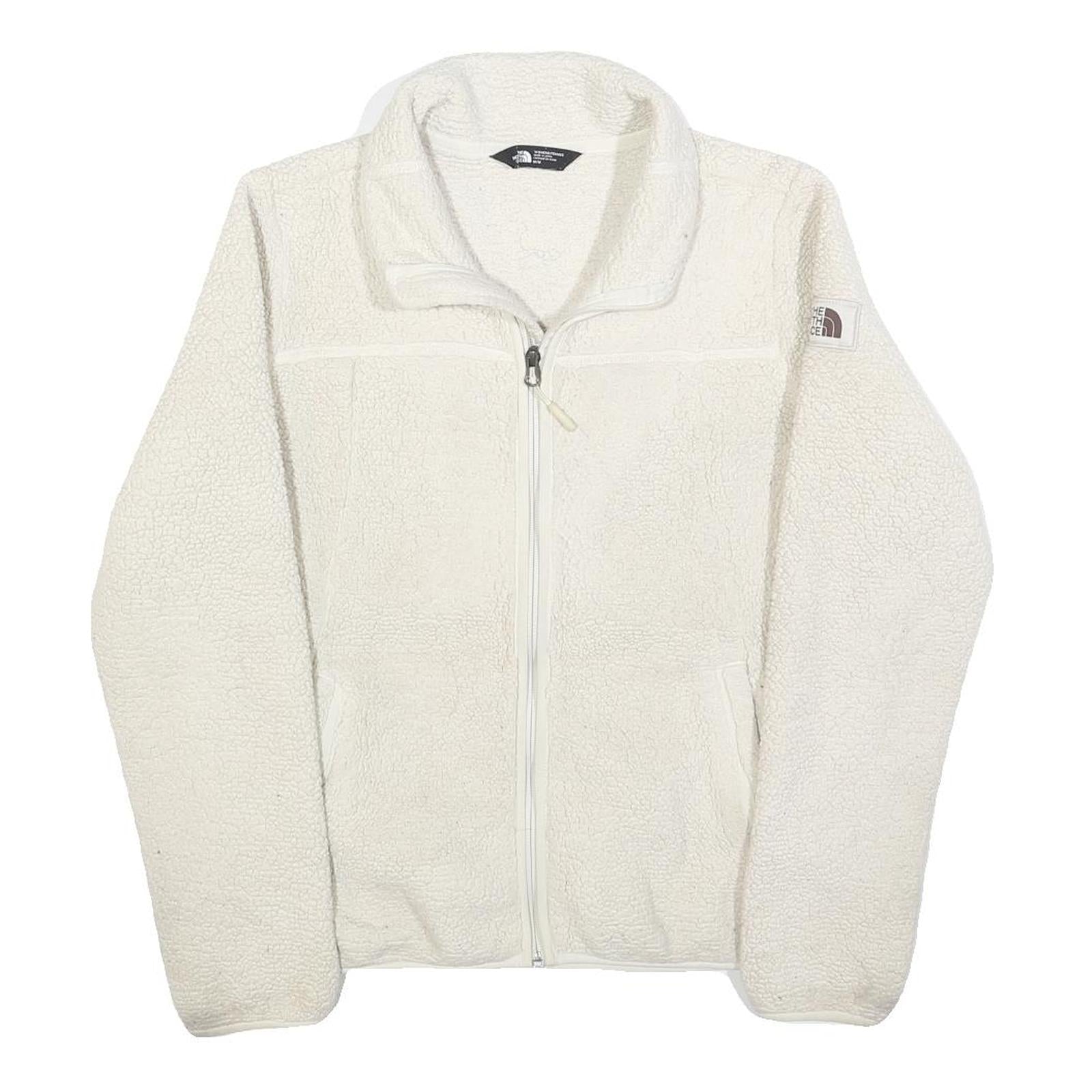 Buy THE NORTH FACE Womens White Cream Zip Up Fleece Jacket M Polyester Soft Warm Refurbished - $46.79 THE NORTH FACE Womens White Cream Zip Up Fleece Jacket M Polyester Soft Warm Refurbished - N/A refurbished available on Cerqular