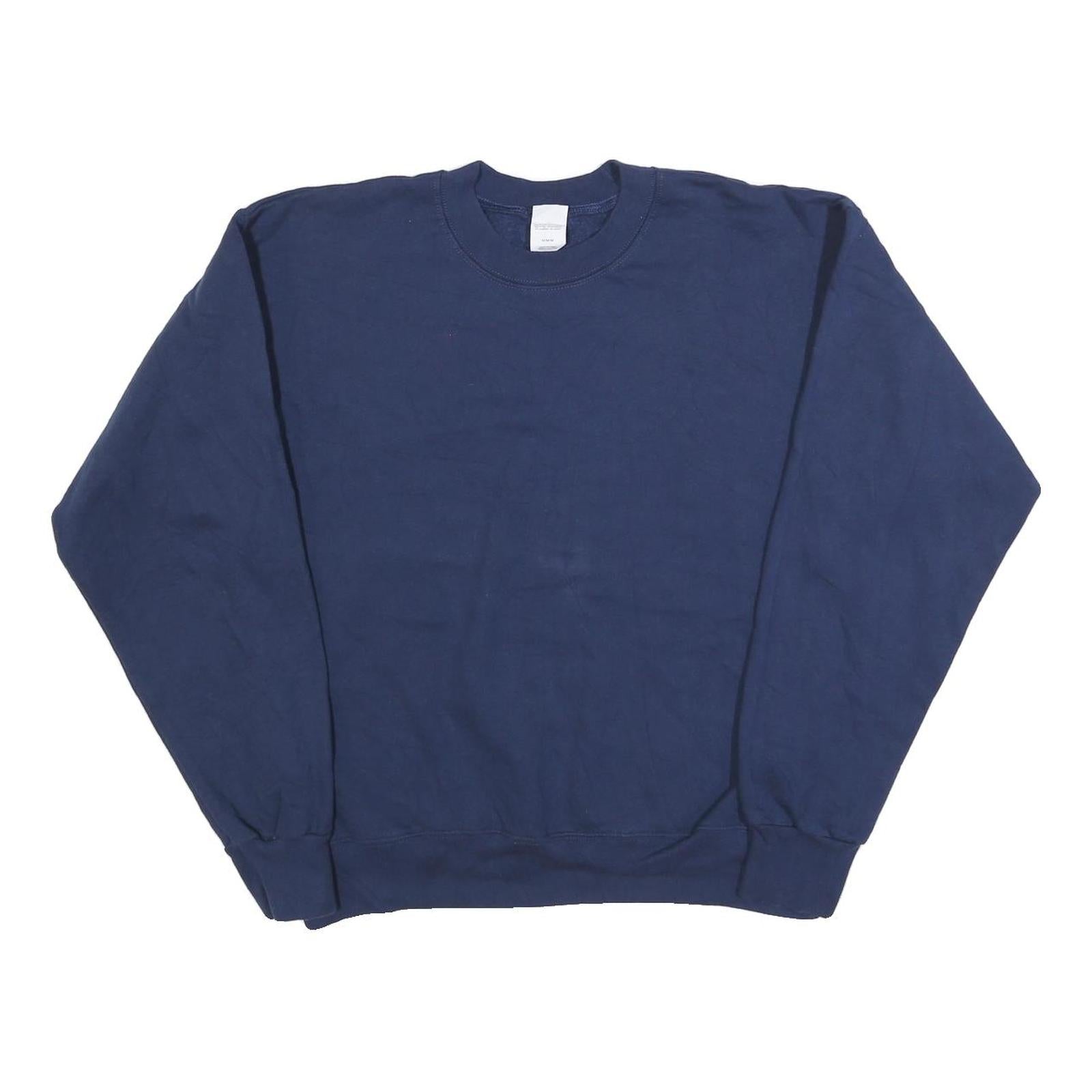 Buy HANES Mens Blue Crew Neck M Cotton Blend Sweatshirt Casual Pullover Refurbished - $27.29 HANES Mens Blue Crew Neck M Cotton Blend Sweatshirt Casual Pullover Refurbished - N/A refurbished available on Cerqular