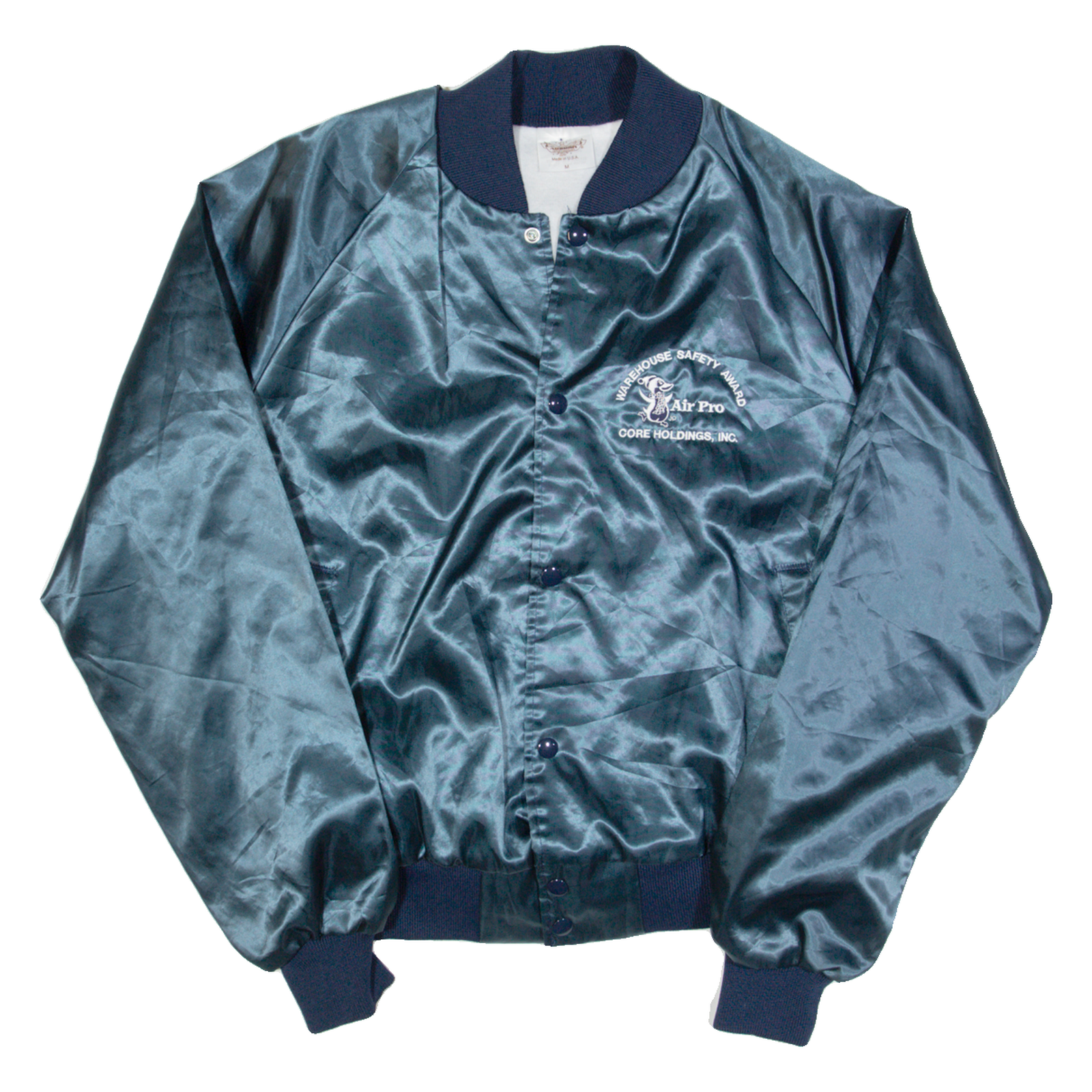 AUBURN SPORTSWEAR Mens Varsity Jacket Blue 90s USA M Refurbished - N/A refurbished available on Cerqular