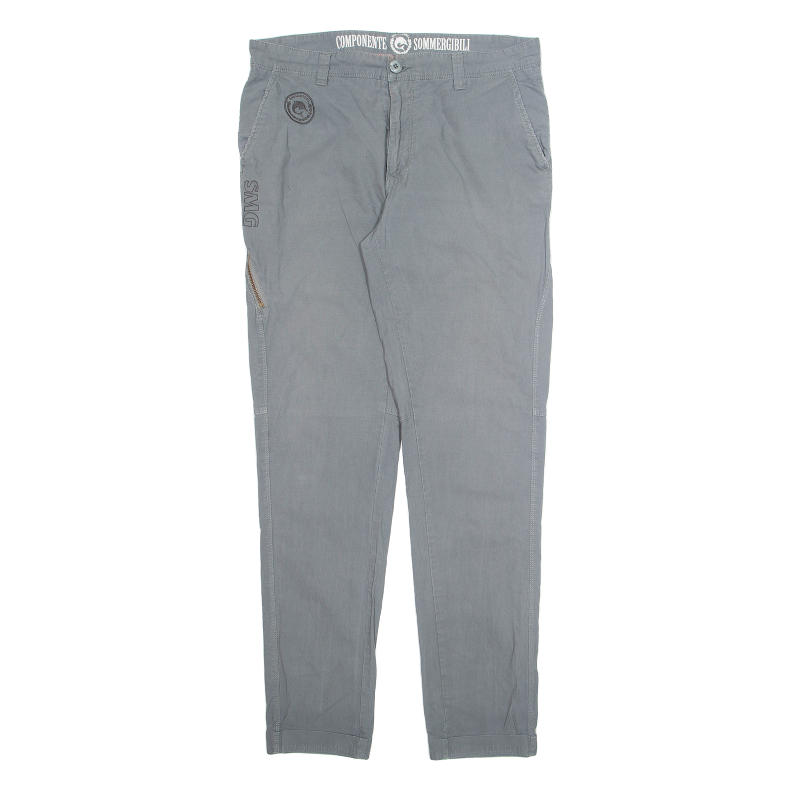 COMPONENTE SOMMERGIBILI Outdoor Mens Trousers Green Regular Tapered W34 L33 Refurbished - N/A refurbished available on Cerqular