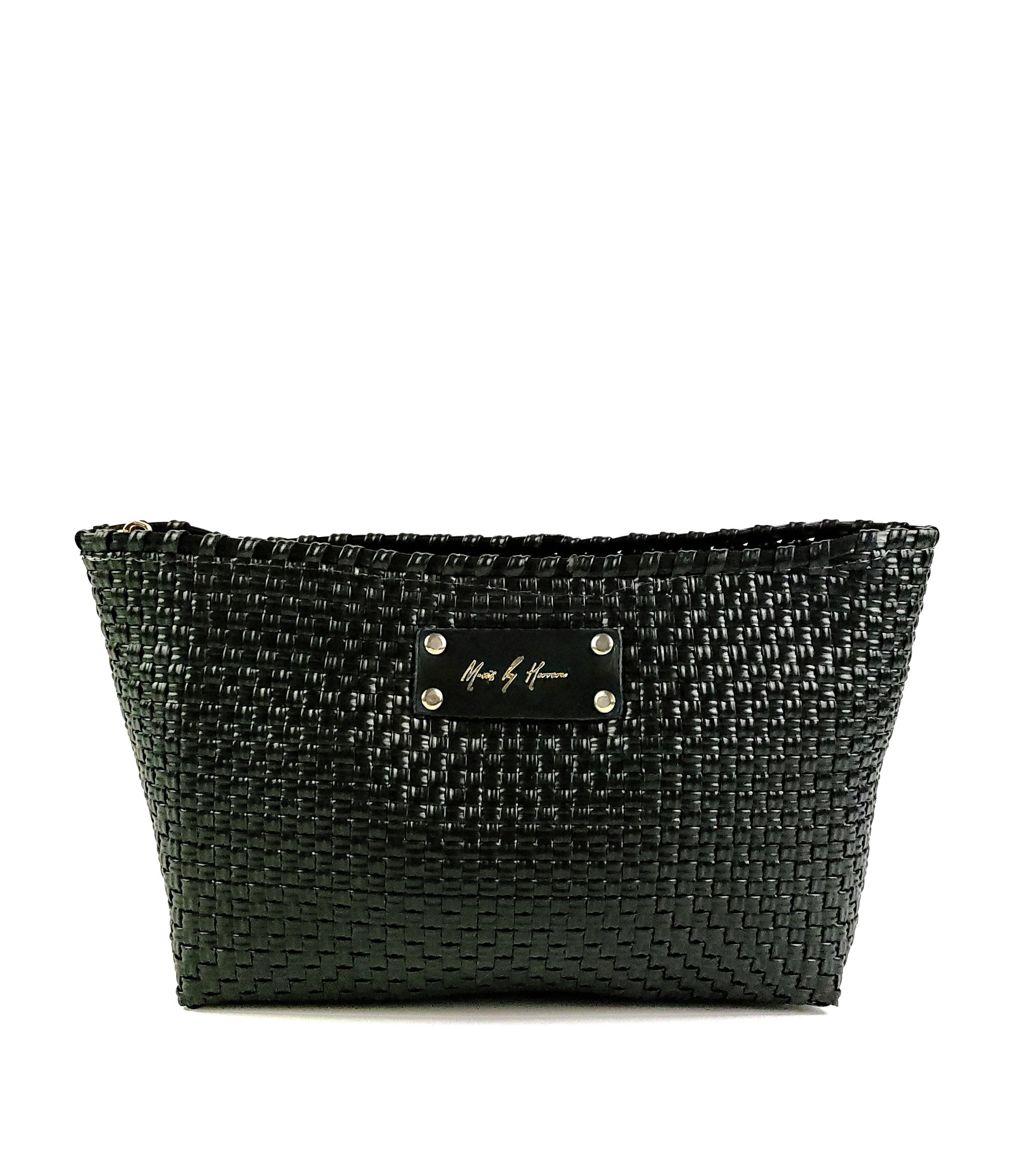 Bella Clutch Purse - Luxury Black Refurbished - Mavis by Herrera refurbished available on Cerqular