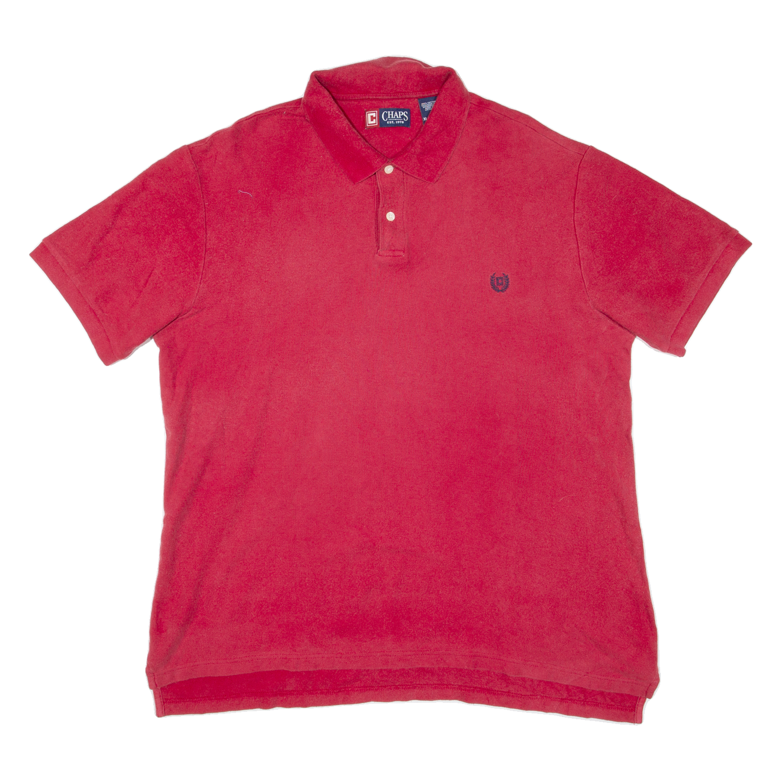 CHAPS Mens Polo Shirt Red XL Refurbished - N/A refurbished available on Cerqular