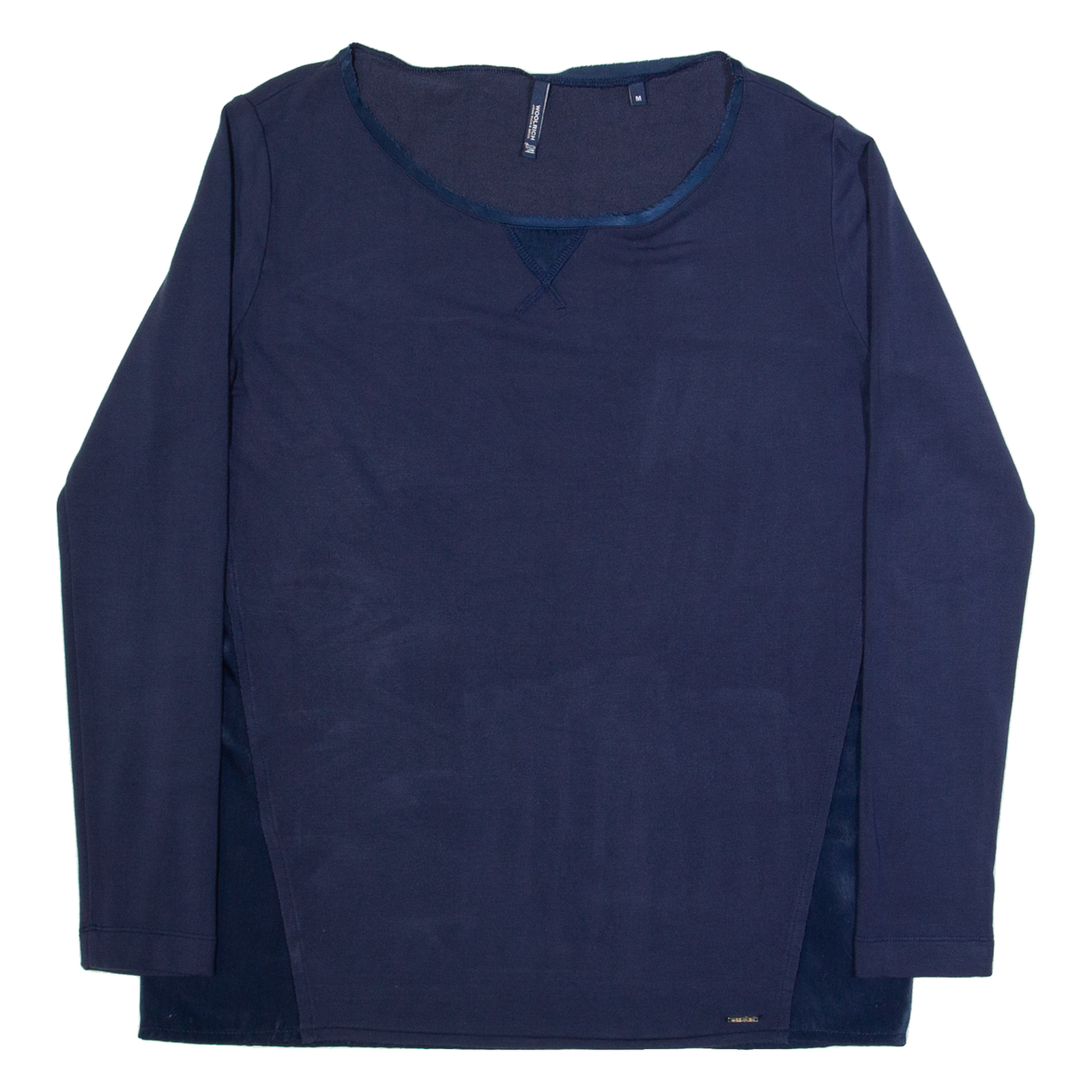 WOOLRICH Womens Top Blue Long Sleeve M Refurbished - N/A refurbished available on Cerqular