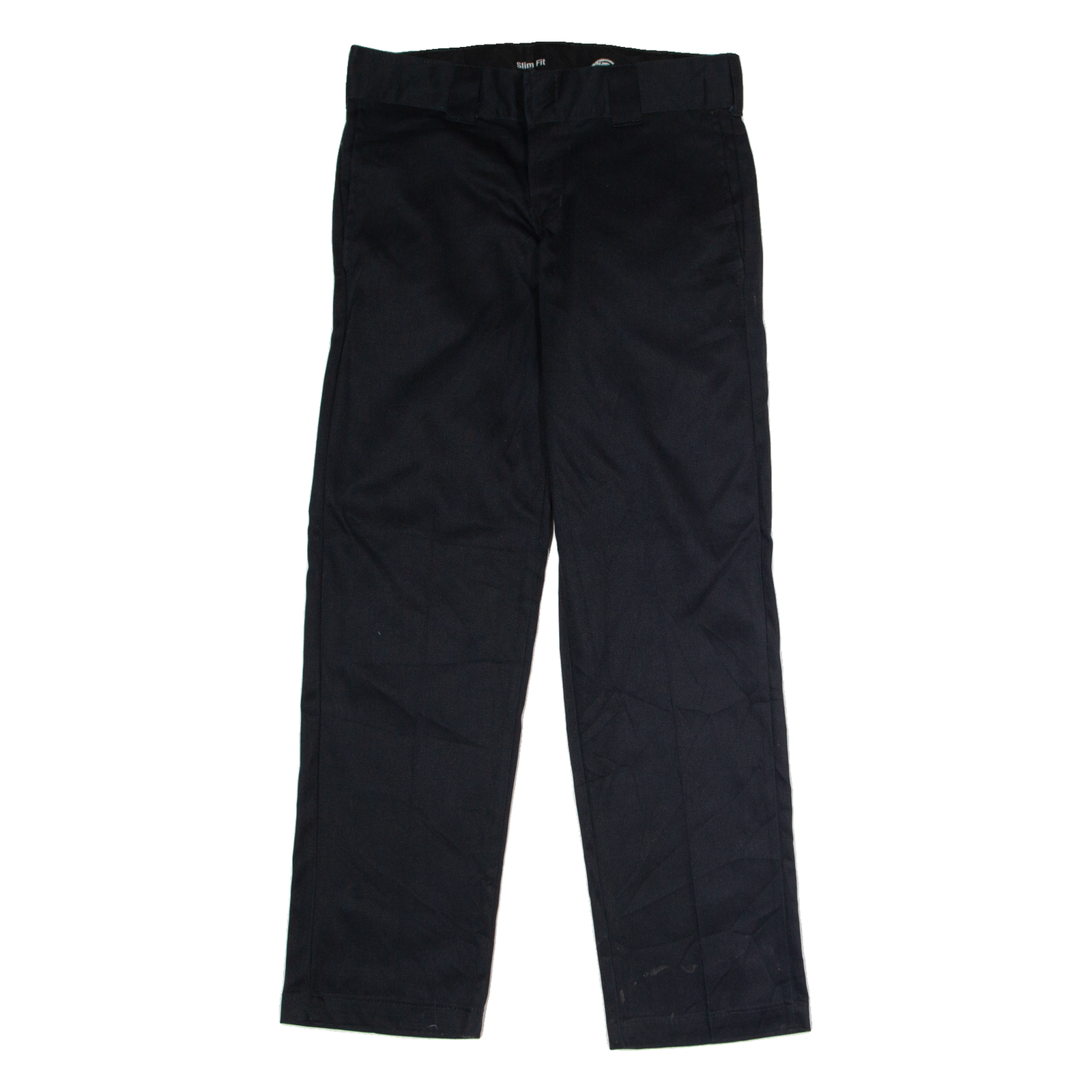 DICKIES Flex Workwear Mens Twill Trousers Black Slim Straight W28 L30 Refurbished - N/A refurbished available on Cerqular
