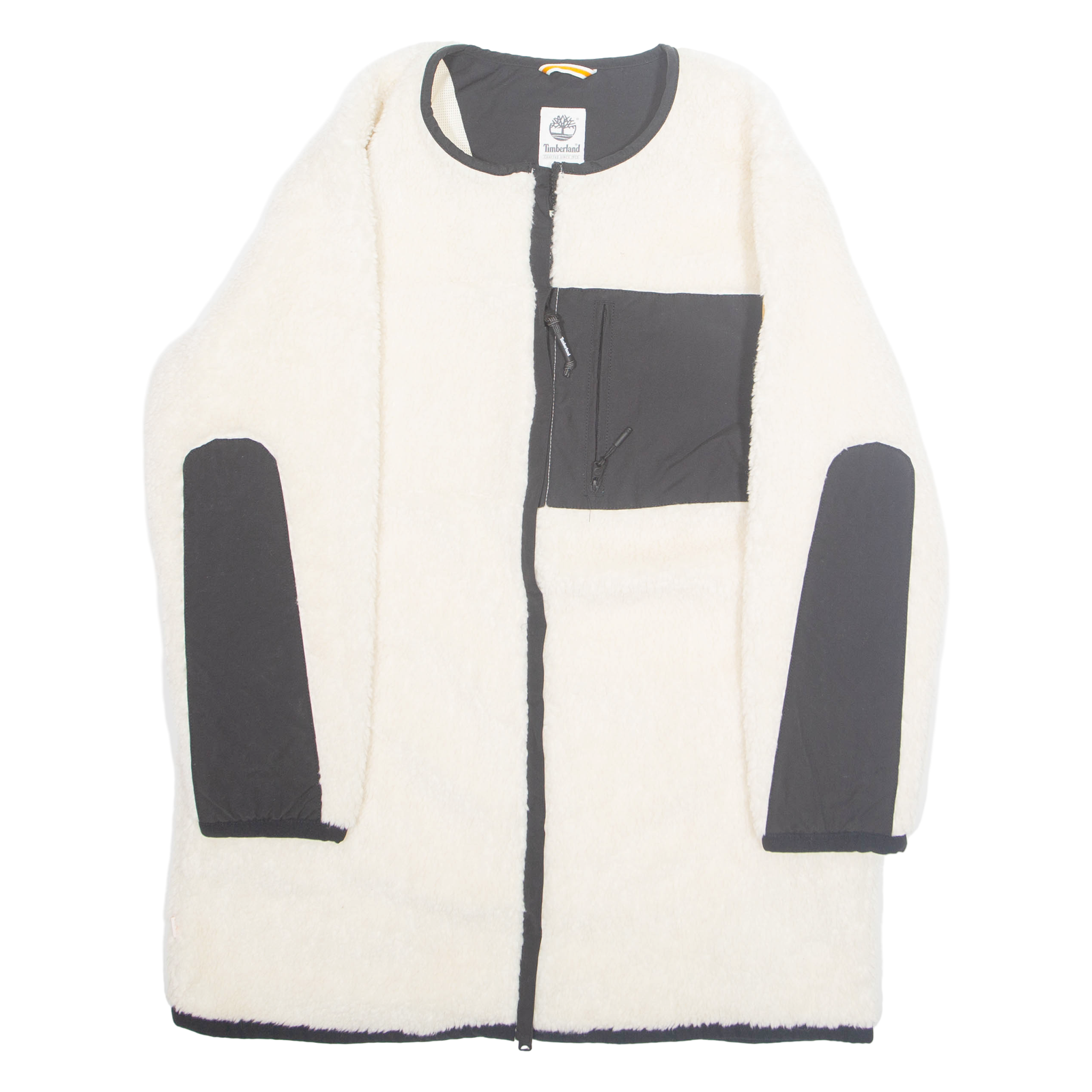 TIMBERLAND Womens Fleece Jacket Cream S Refurbished - N/A refurbished available on Cerqular