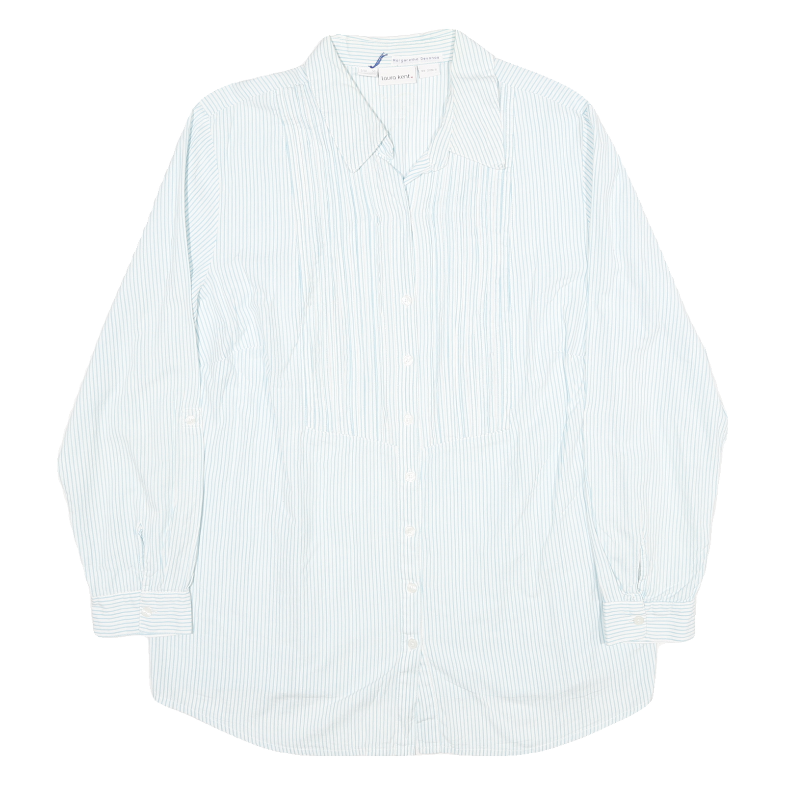 Buy LAURA KENT Womens Blue & White Striped Shirt XL Cotton Blend Relaxed Fit Button Refurbished - $15.59 LAURA KENT Womens Blue & White Striped Shirt XL Cotton Blend Relaxed Fit Button Refurbished - N/A refurbished available on Cerqular